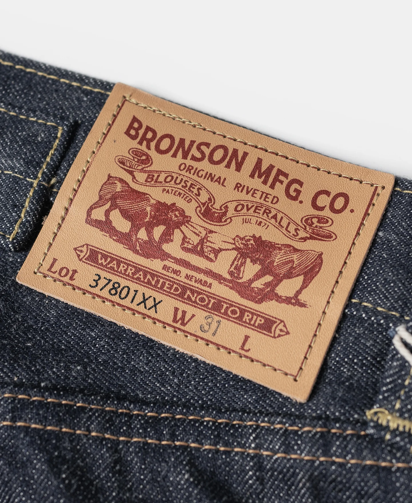 Lot 37801XX 1937 Selvedge Denim Jeans - Image 20