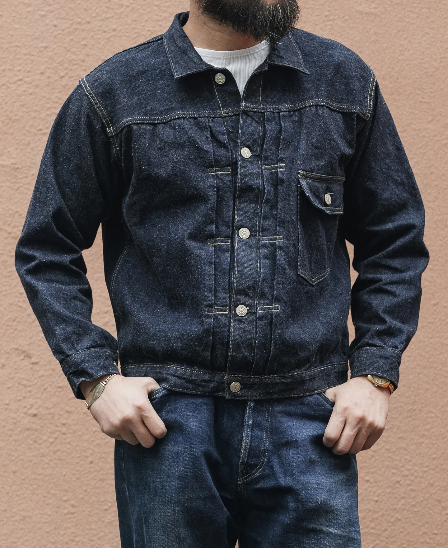 Lot 37806XX 1937 Type 1 Selvedge Denim Jacket - Image 5