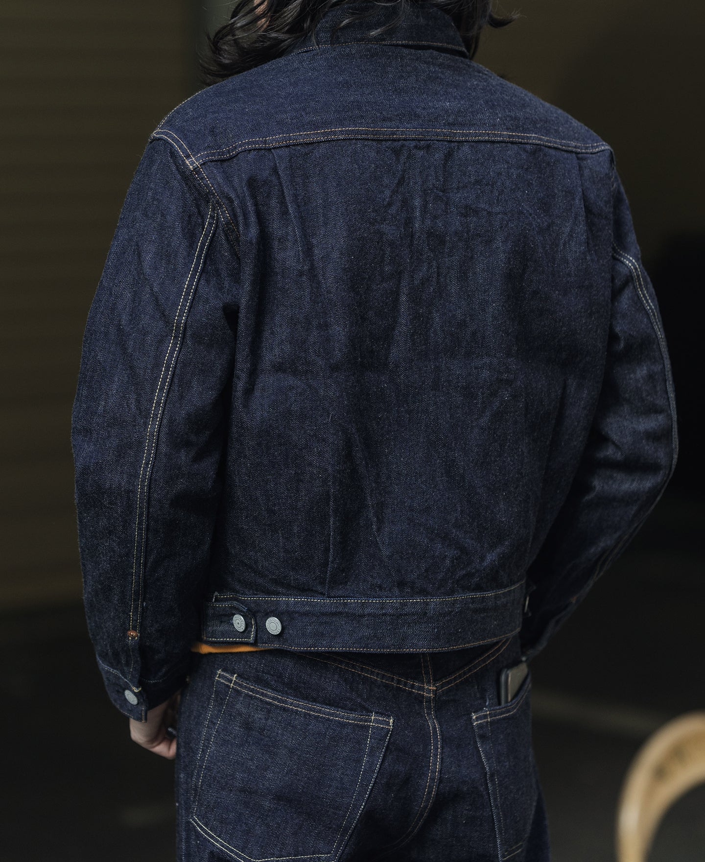 Lot 55807XX 1955 Type 2 Selvedge Denim Jacket - Image 4