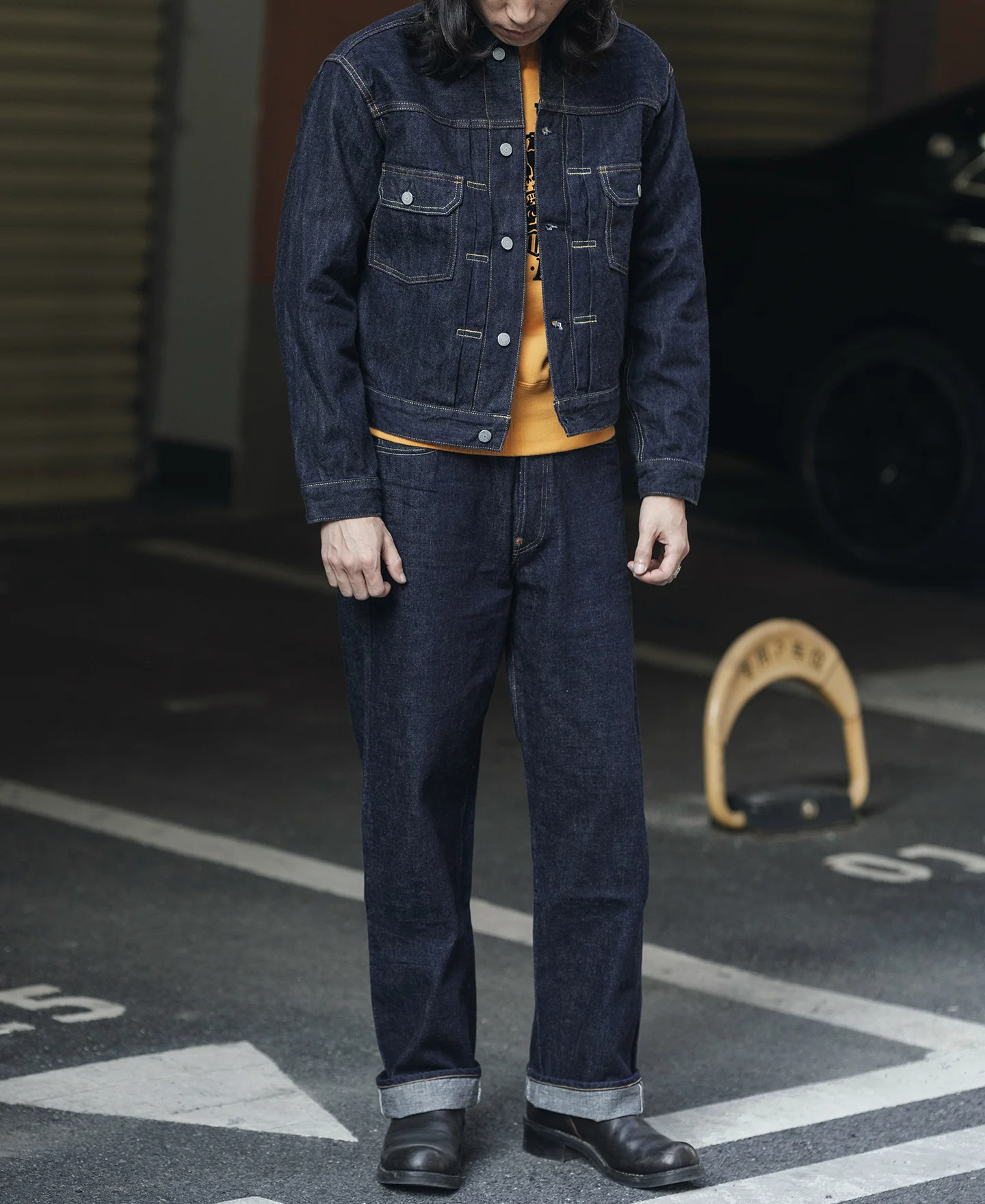 Lot 55807XX 1955 Type 2 Selvedge Denim Jacket - Image 5
