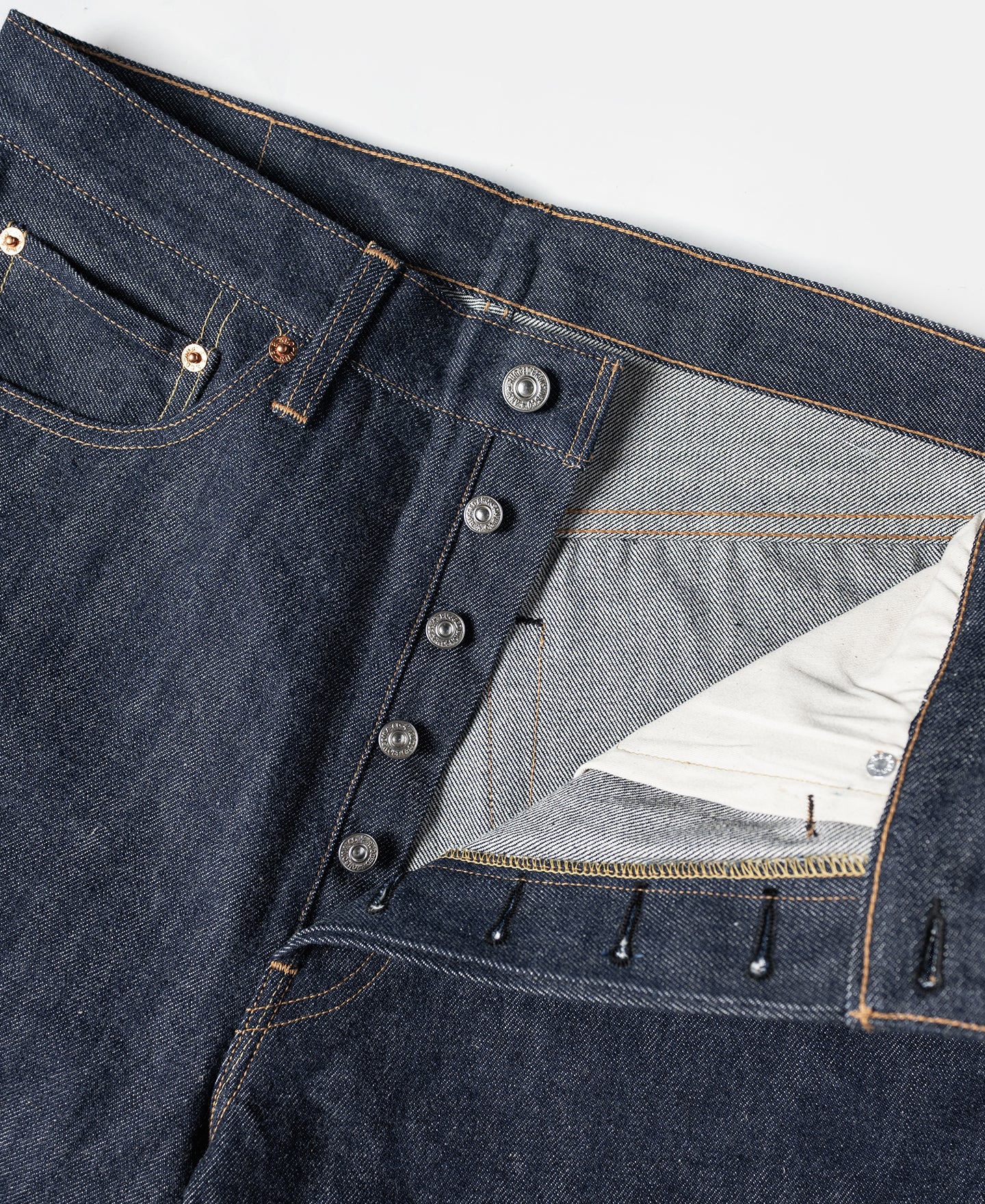 LOT 70801  1970 Selvedge Denim Jeans - Image 6