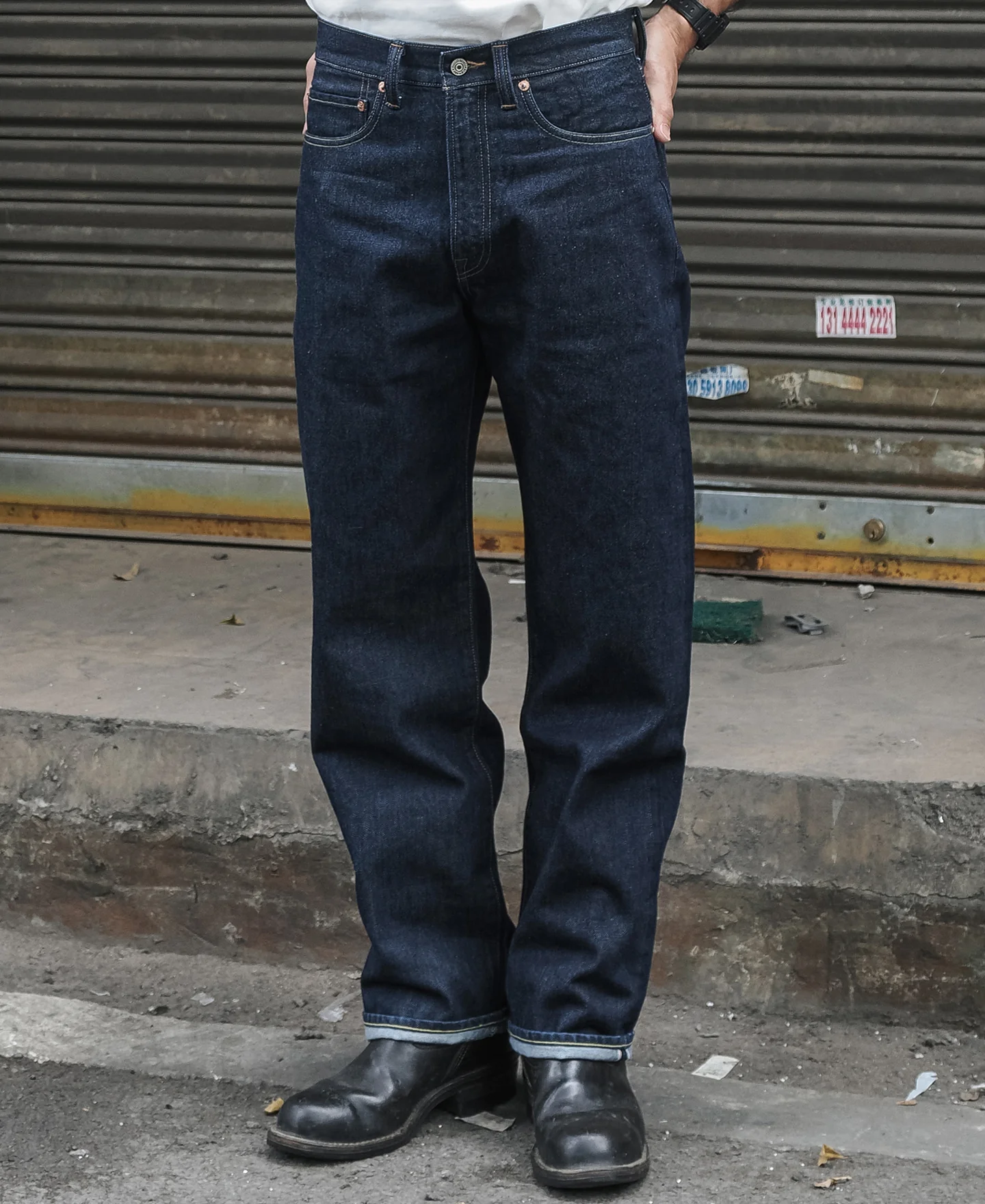 Lot 801ZXX 1954 Selvedge Denim Jeans - Image 3