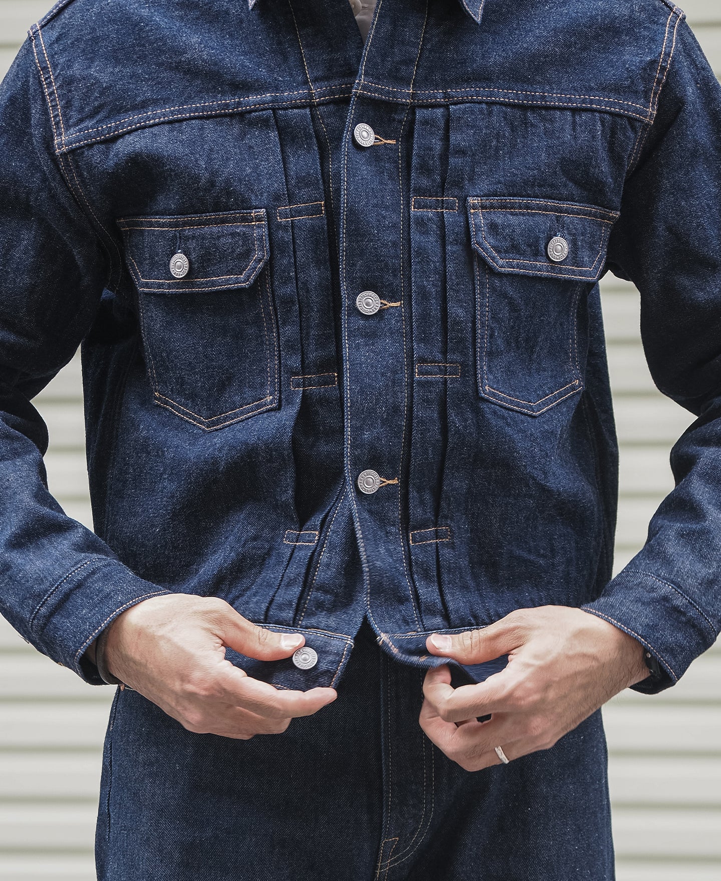 LOT 817XX Type 2 Blanket Lined Denim Jacket - Image 5