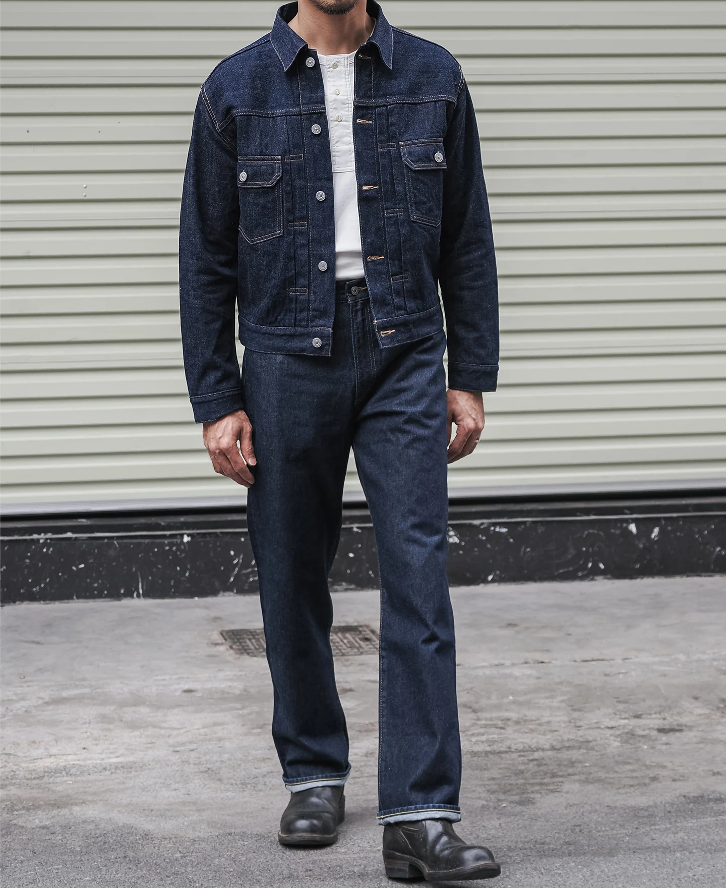 LOT 817XX Type 2 Blanket Lined Denim Jacket - Image 6