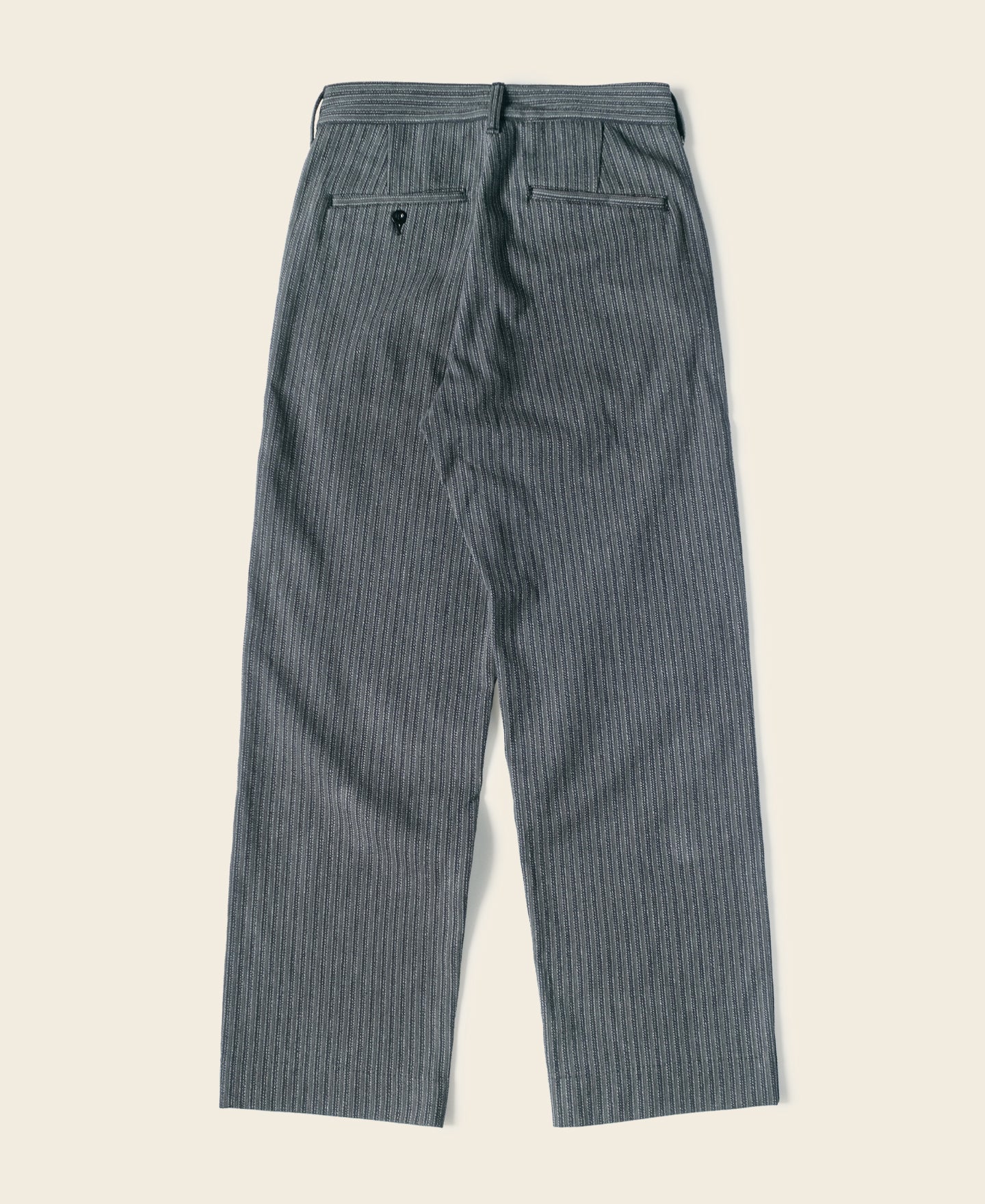 Lot 931 Black & Gray Stripe Pants - Image 2
