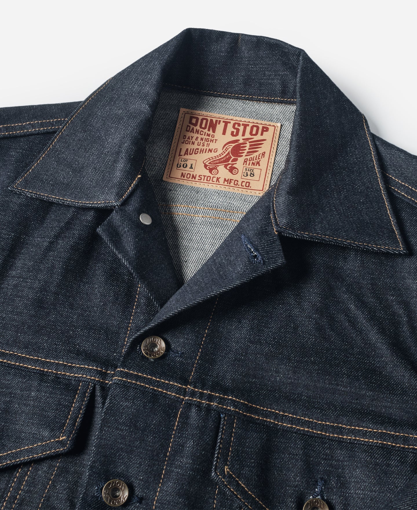 Lot 601 1969 Model 3rd Selvedge Denim Jacket - Image 8