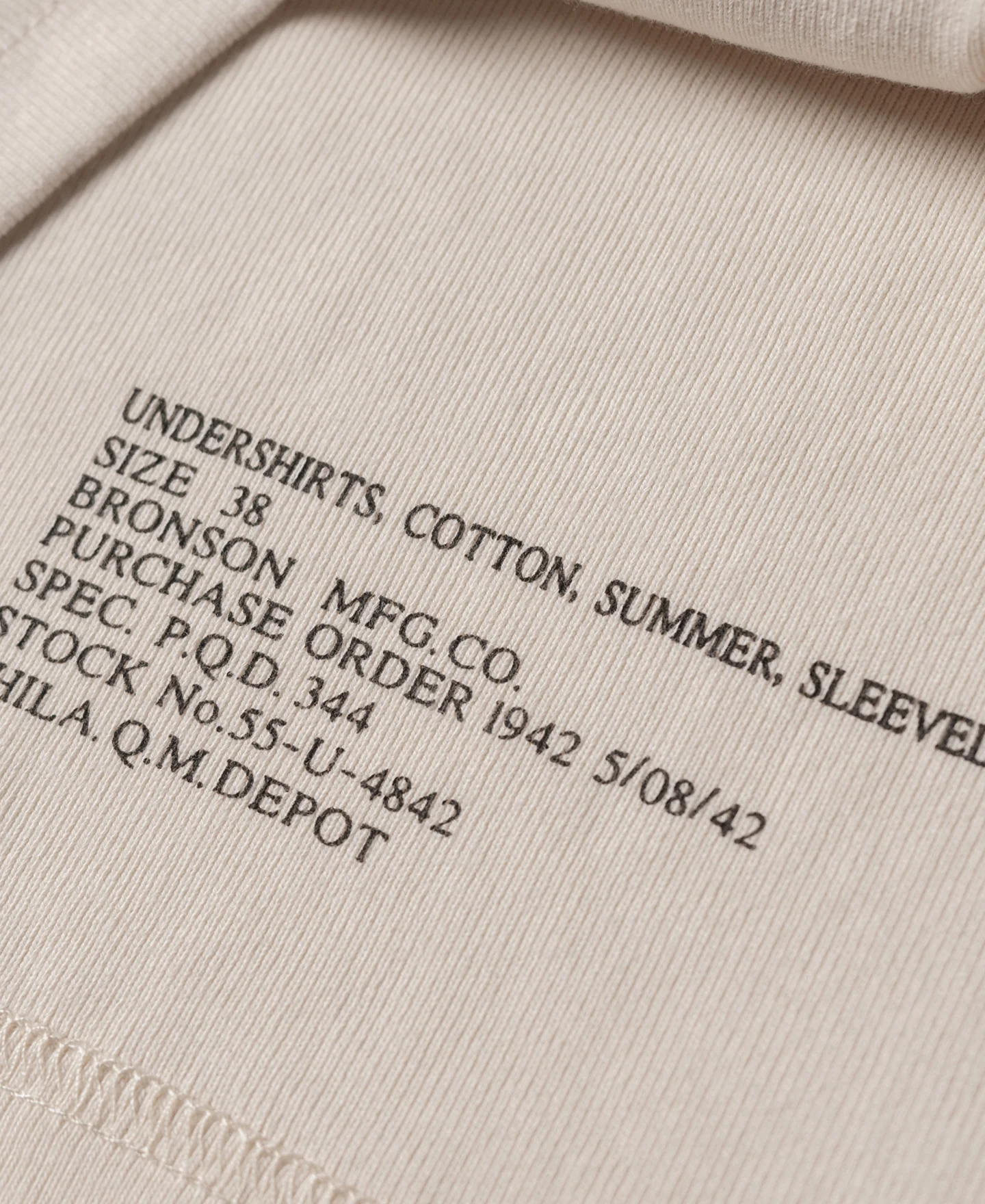 Military Cotton Tank Top - Apricot - Image 10