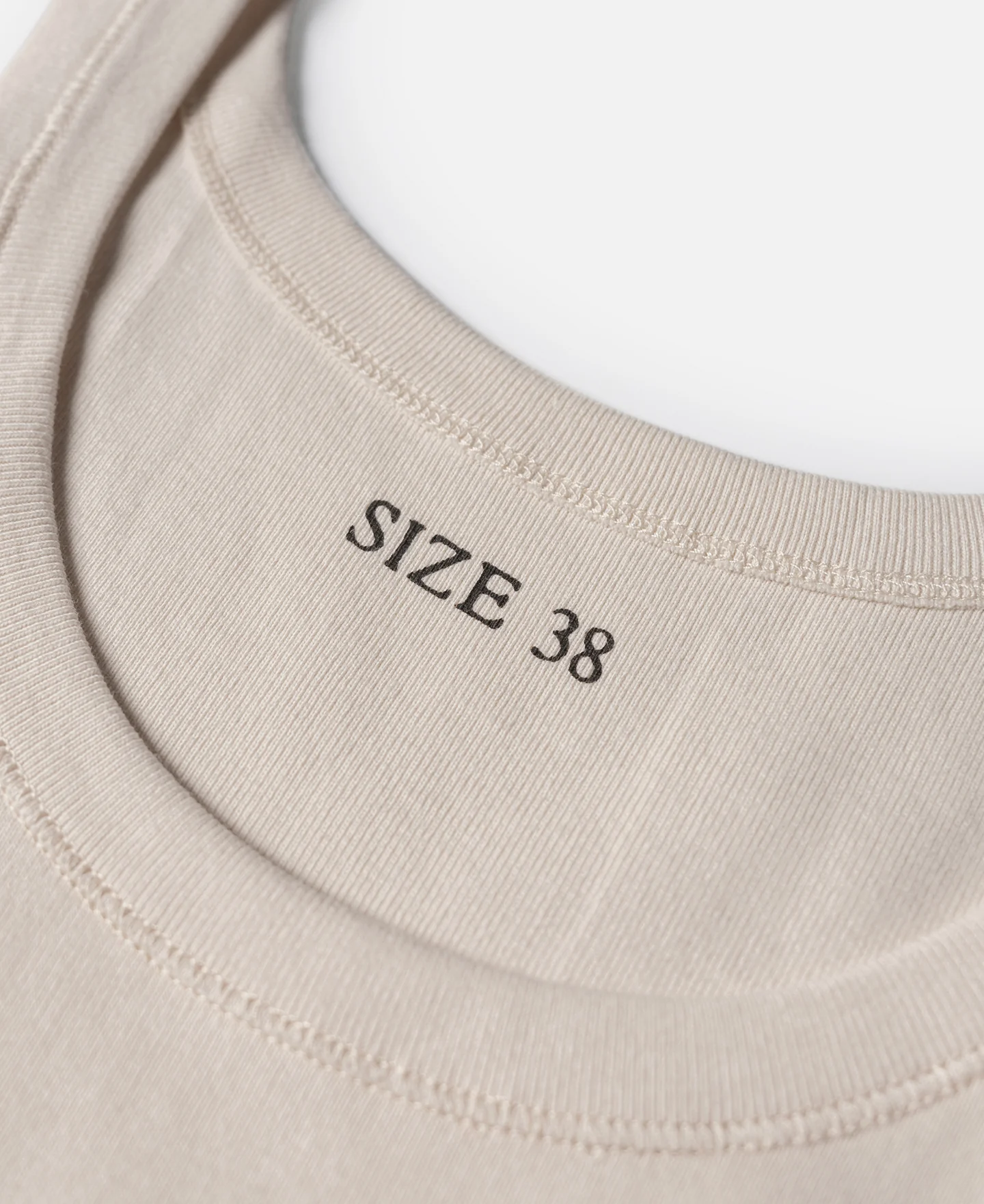 Military Cotton Tank Top - Apricot - Image 6