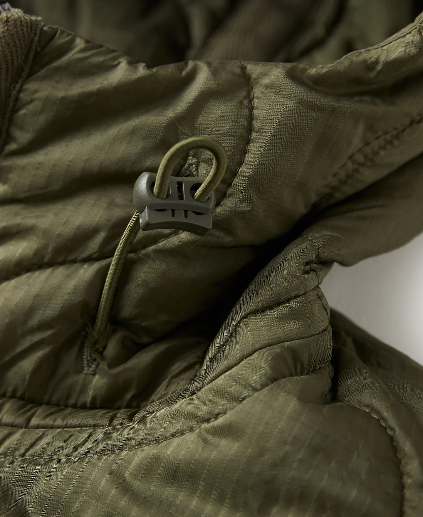 Military Style Quilted Padded Ripstop Nylon Jacket - Experimental Sample - Image 8
