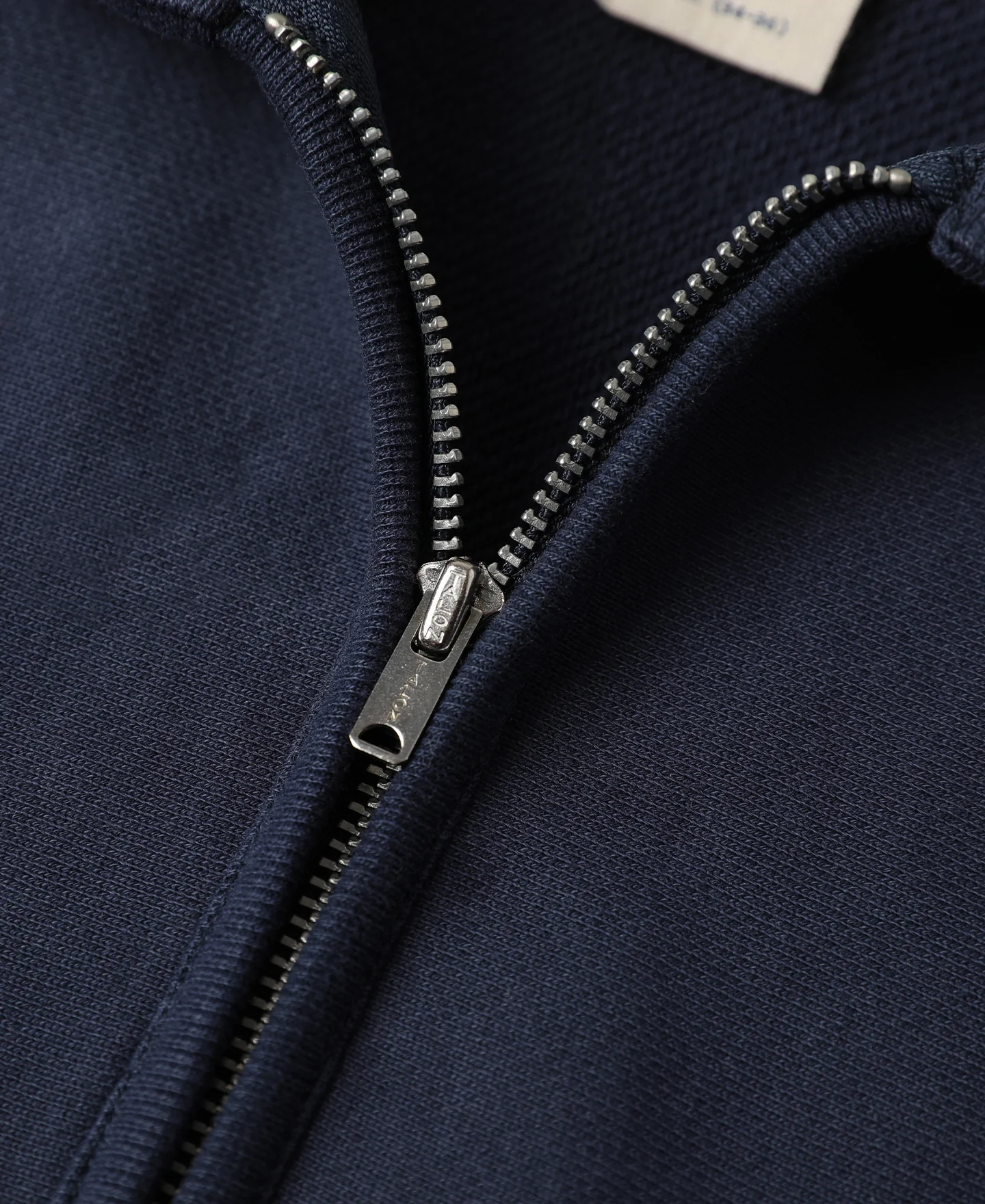 1950s USAFA Reverse Weave Half-Zip Sweatshirt - Navy - Image 13