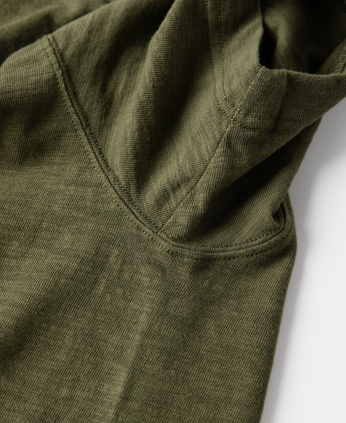 10.5 oz Cotton Tubular Gusset T-Shirt - Green - Image 12