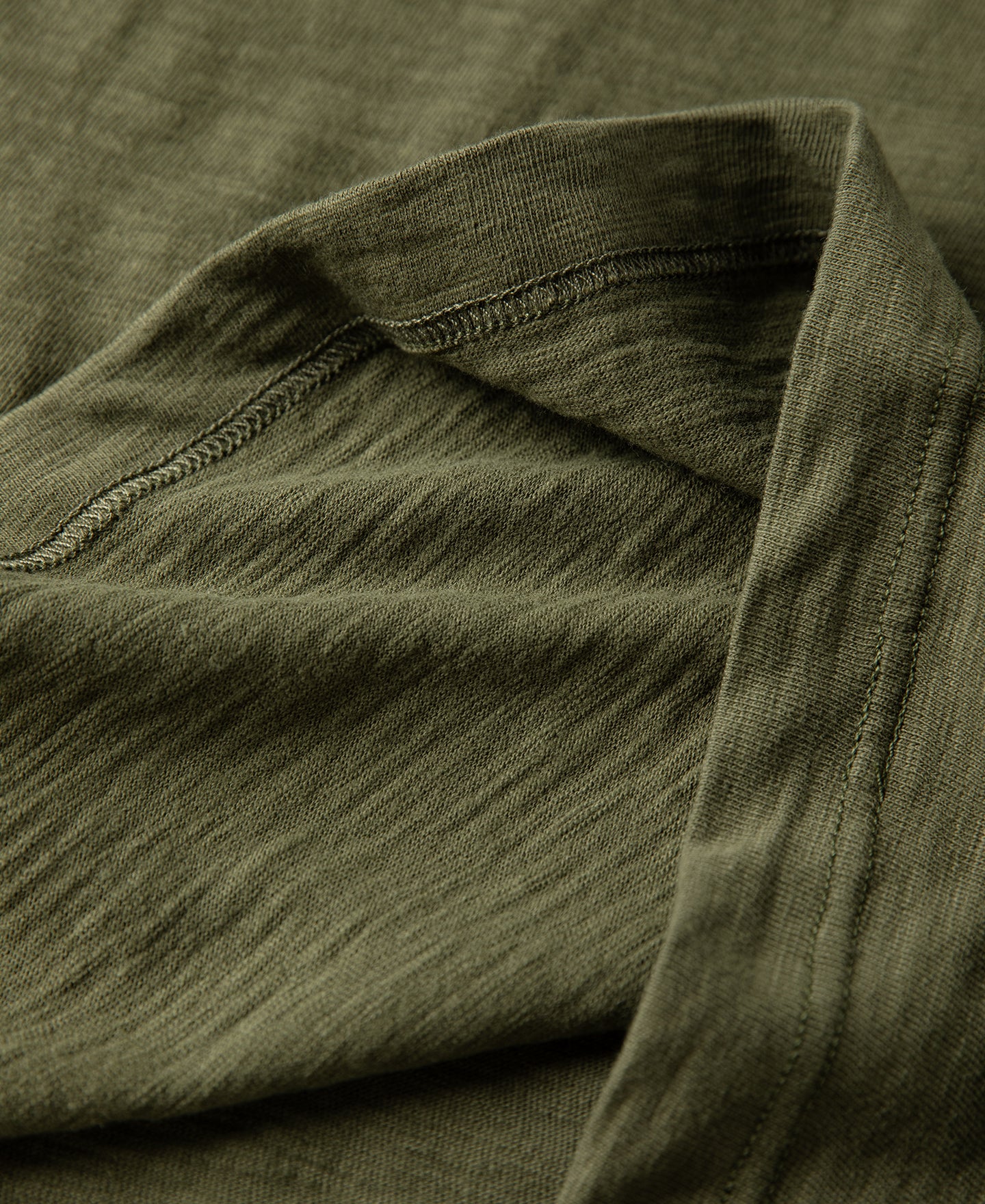 10.5 oz Cotton Tubular Gusset T-Shirt - Green - Image 16