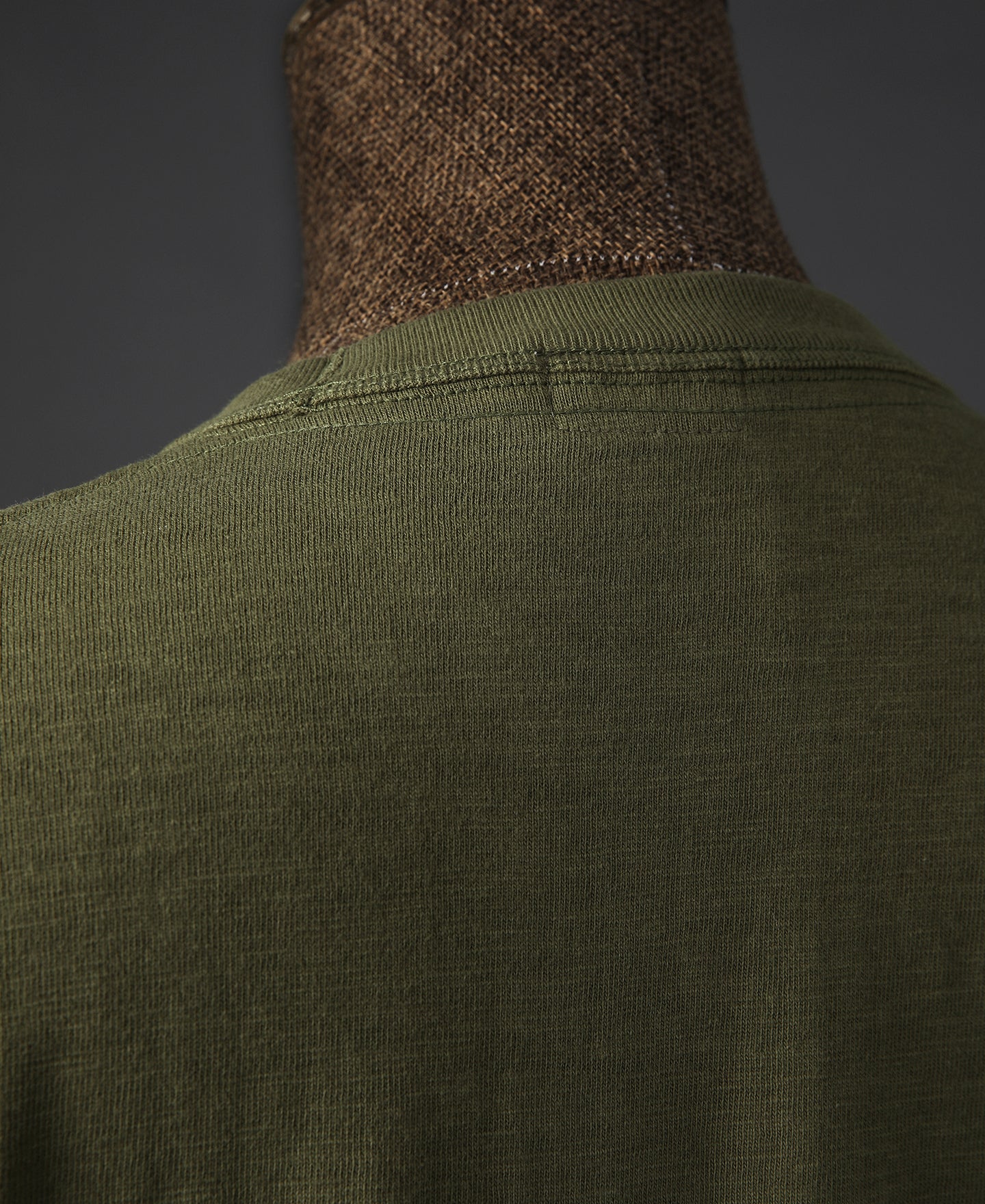 10.5 oz Cotton Tubular Gusset T-Shirt - Green - Image 7