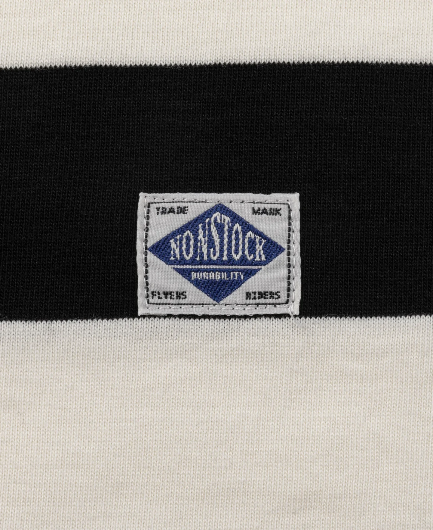 9 oz Wide Striped Long Sleeve T-Shirt - Image 13