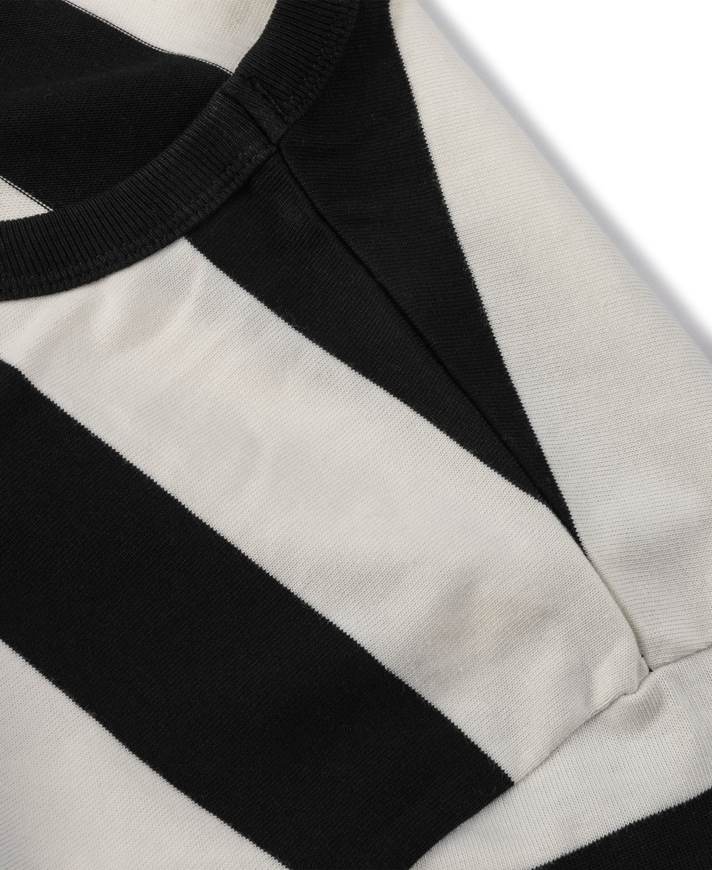9 oz Wide Striped Long Sleeve T-Shirt - Image 8