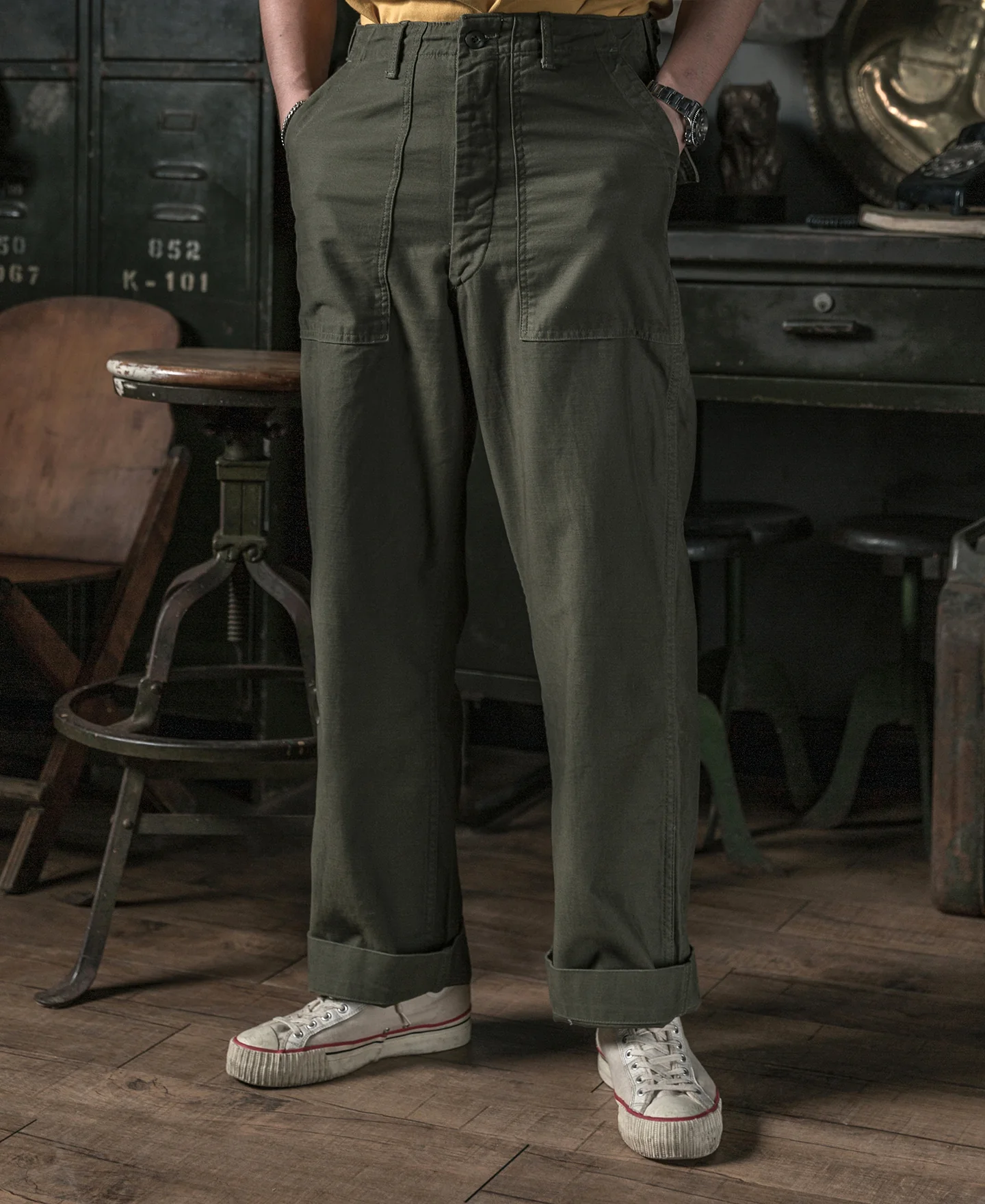 Vietnam War OG-107 Utility Fatigue Pants - Image 3