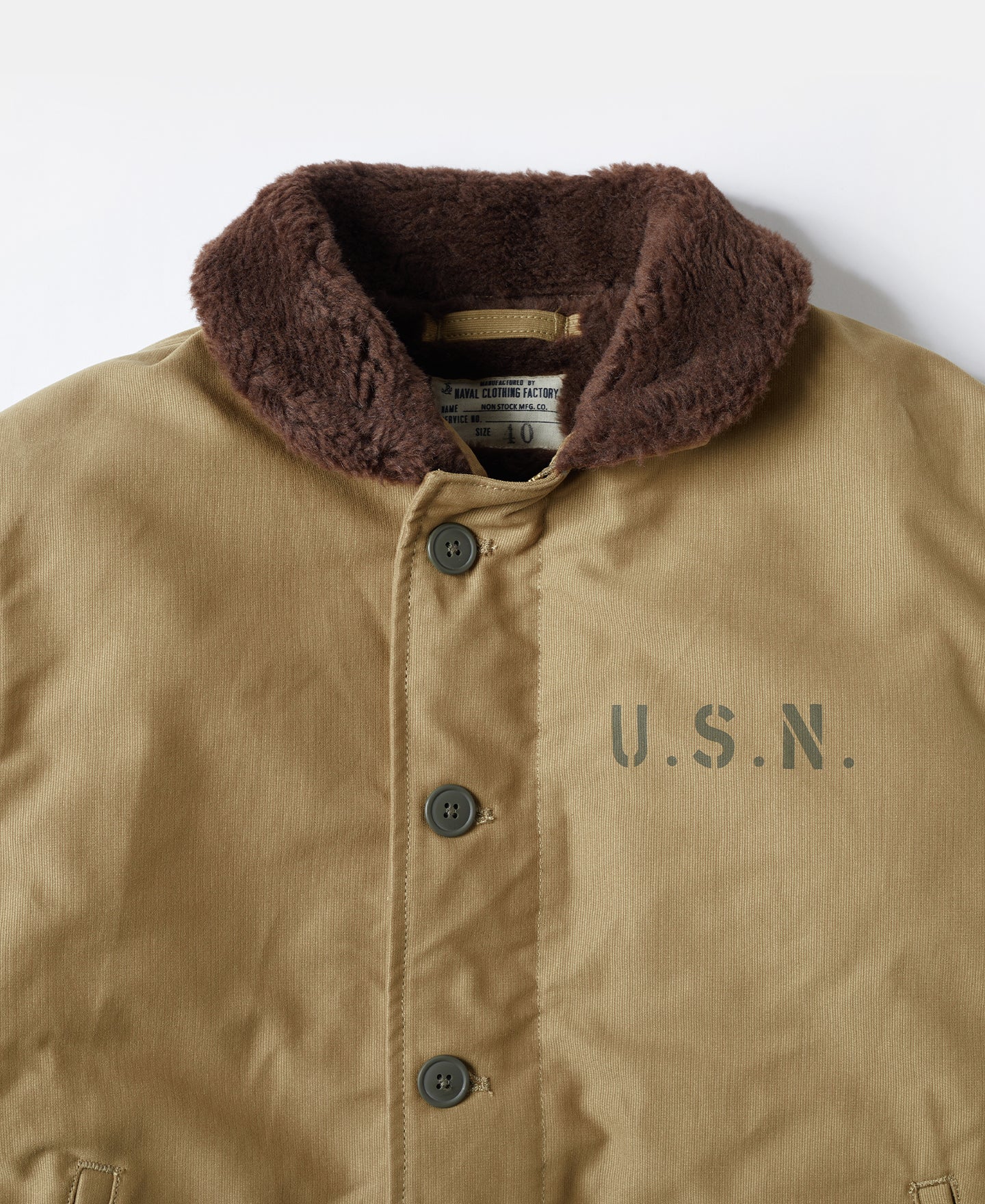 1940s US Navy N-1 Deck Jacket - Cost-effective Version - Image 10