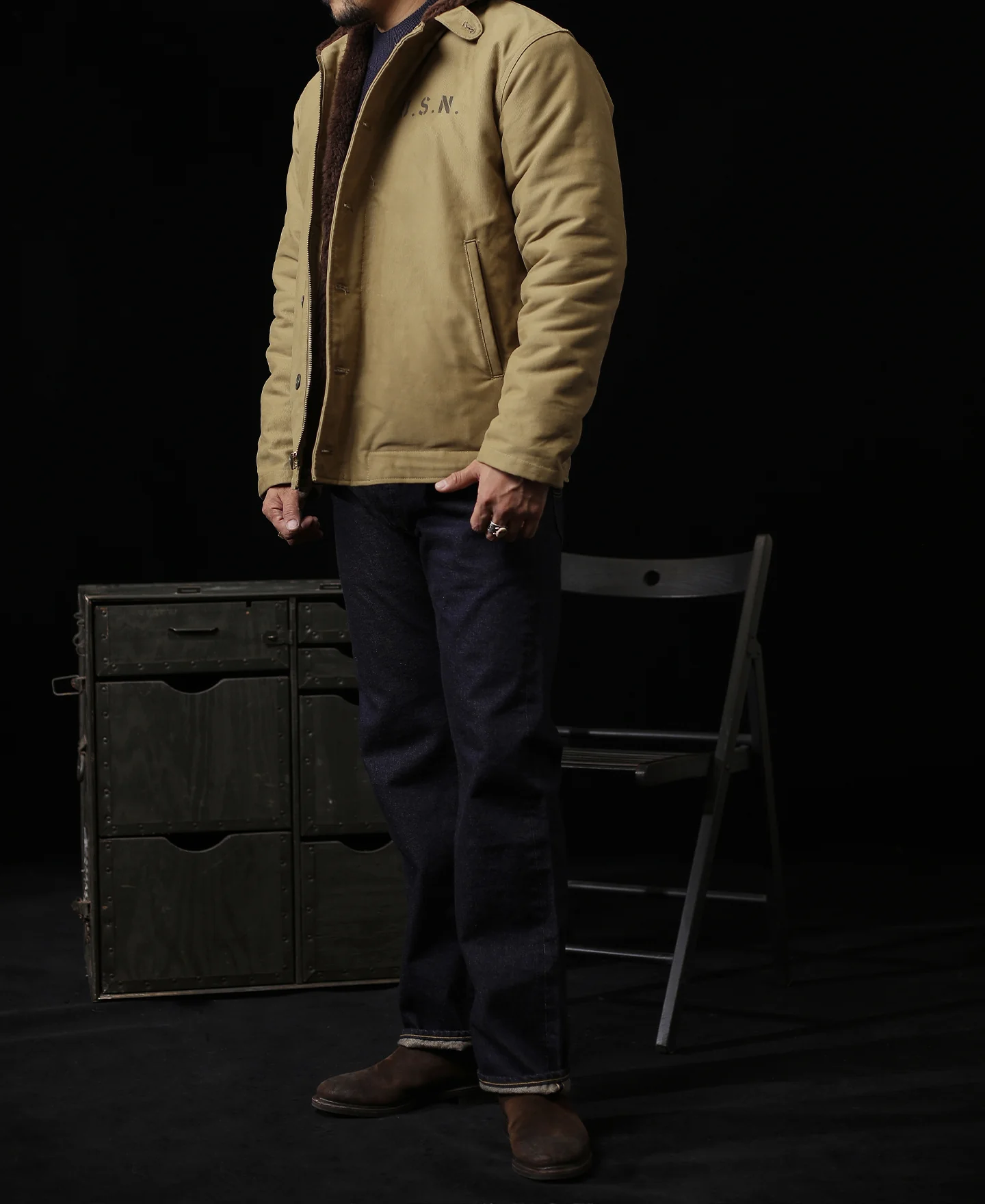 1940s US Navy N-1 Deck Jacket - Cost-effective Version - Image 7