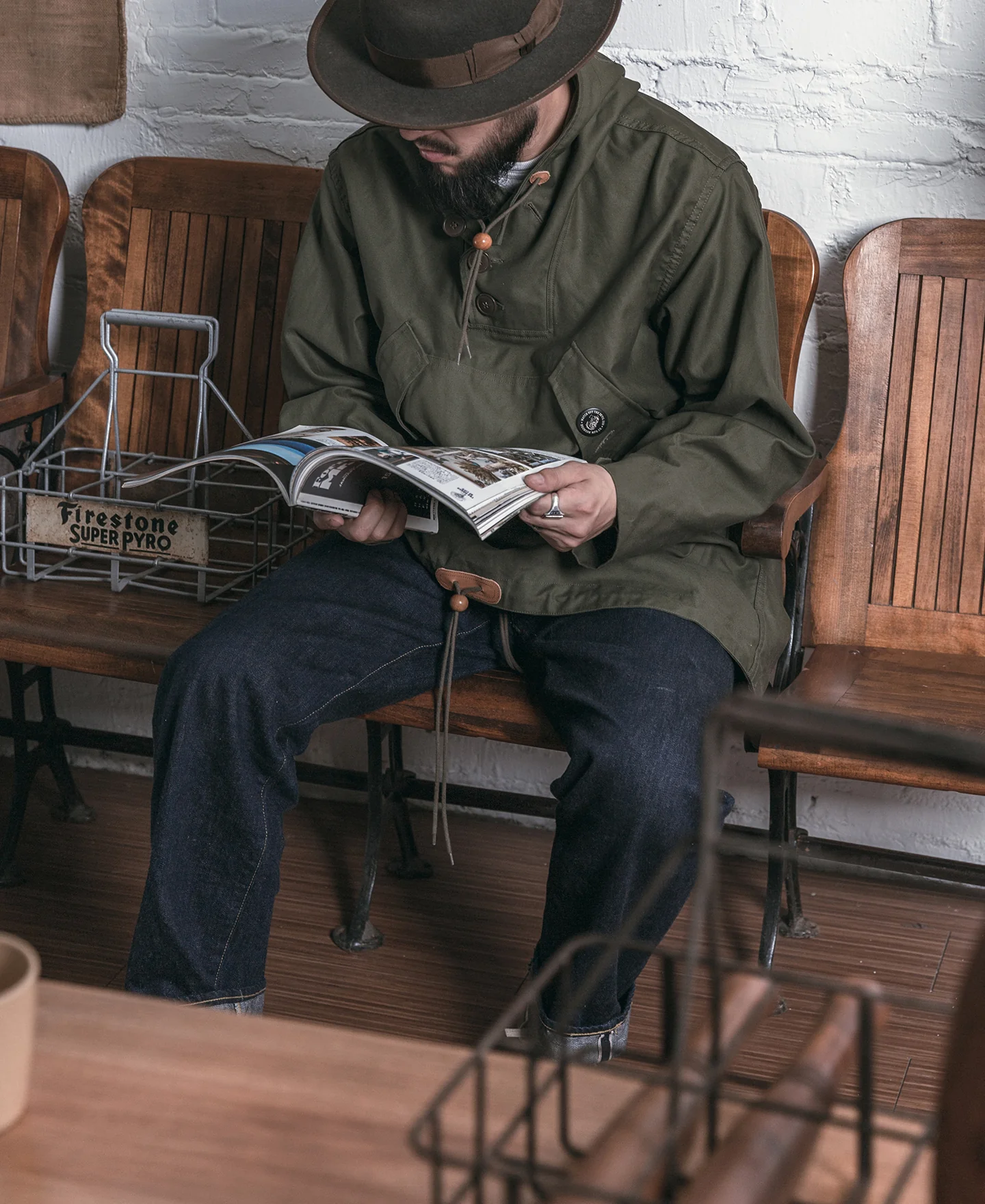 Parka, Field, Cotton, O.D. - Image 5