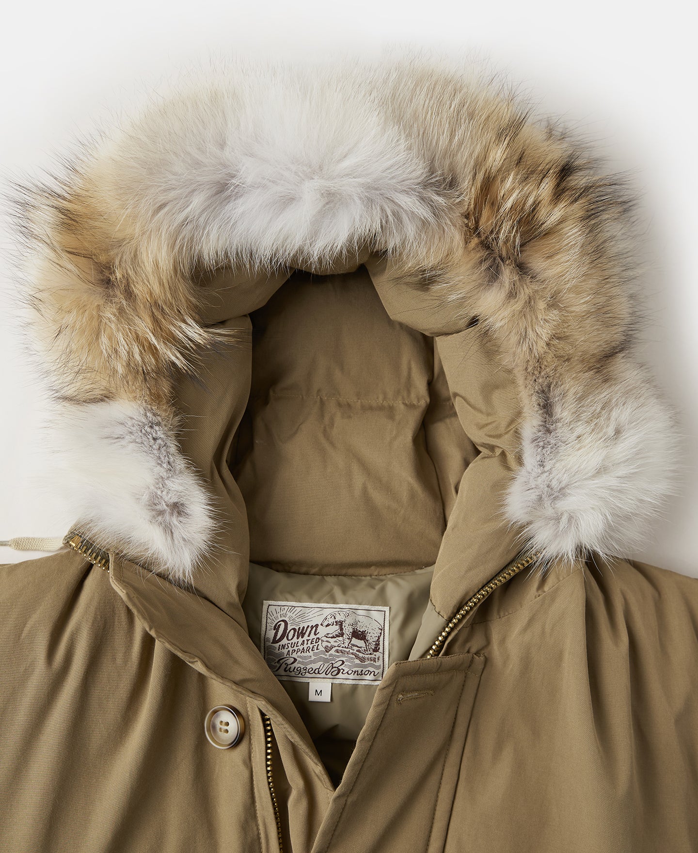 Polar Down parka - Khaki - Image 6
