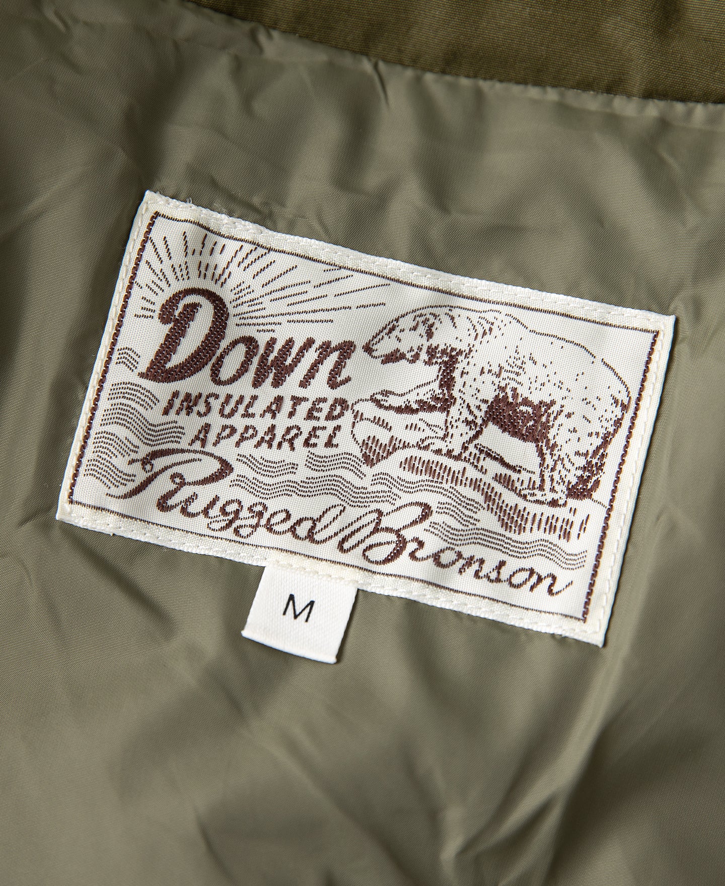 Polar Down parka - Olive - Image 11