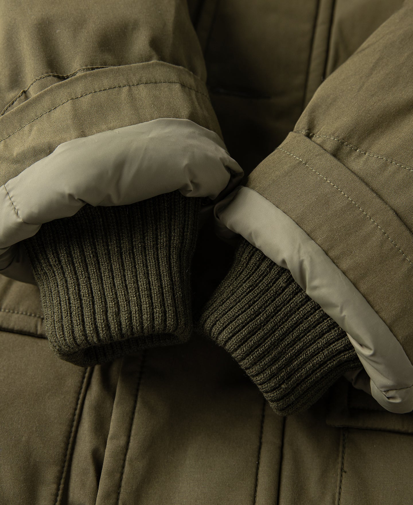 Polar Down parka - Olive - Image 15