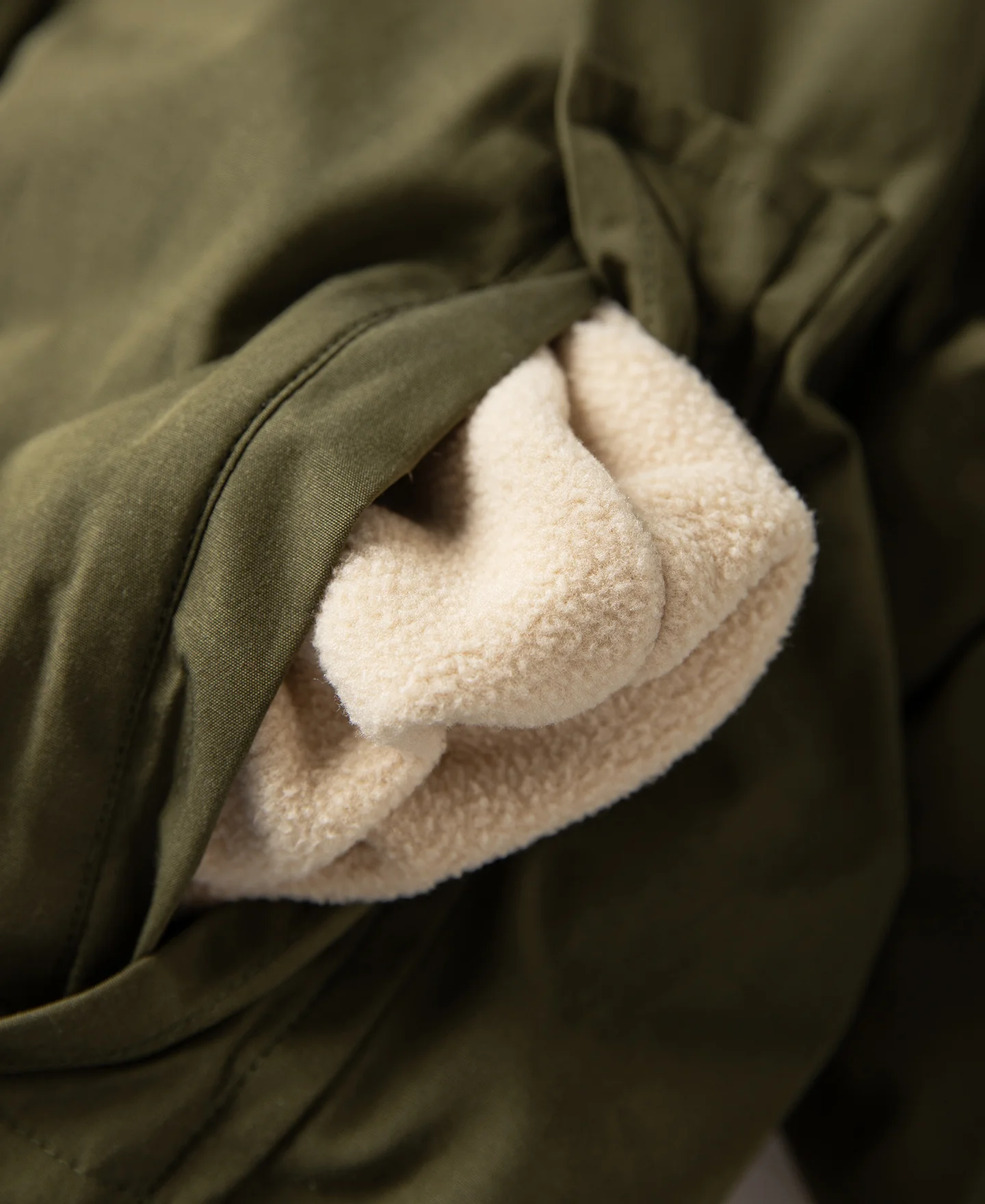 Polar Down parka - Olive - Image 20