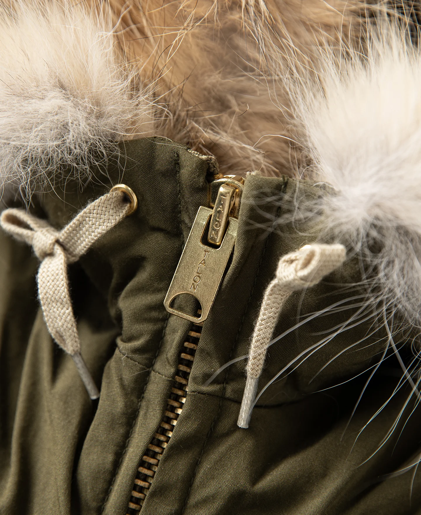 Polar Down parka - Olive - Image 7