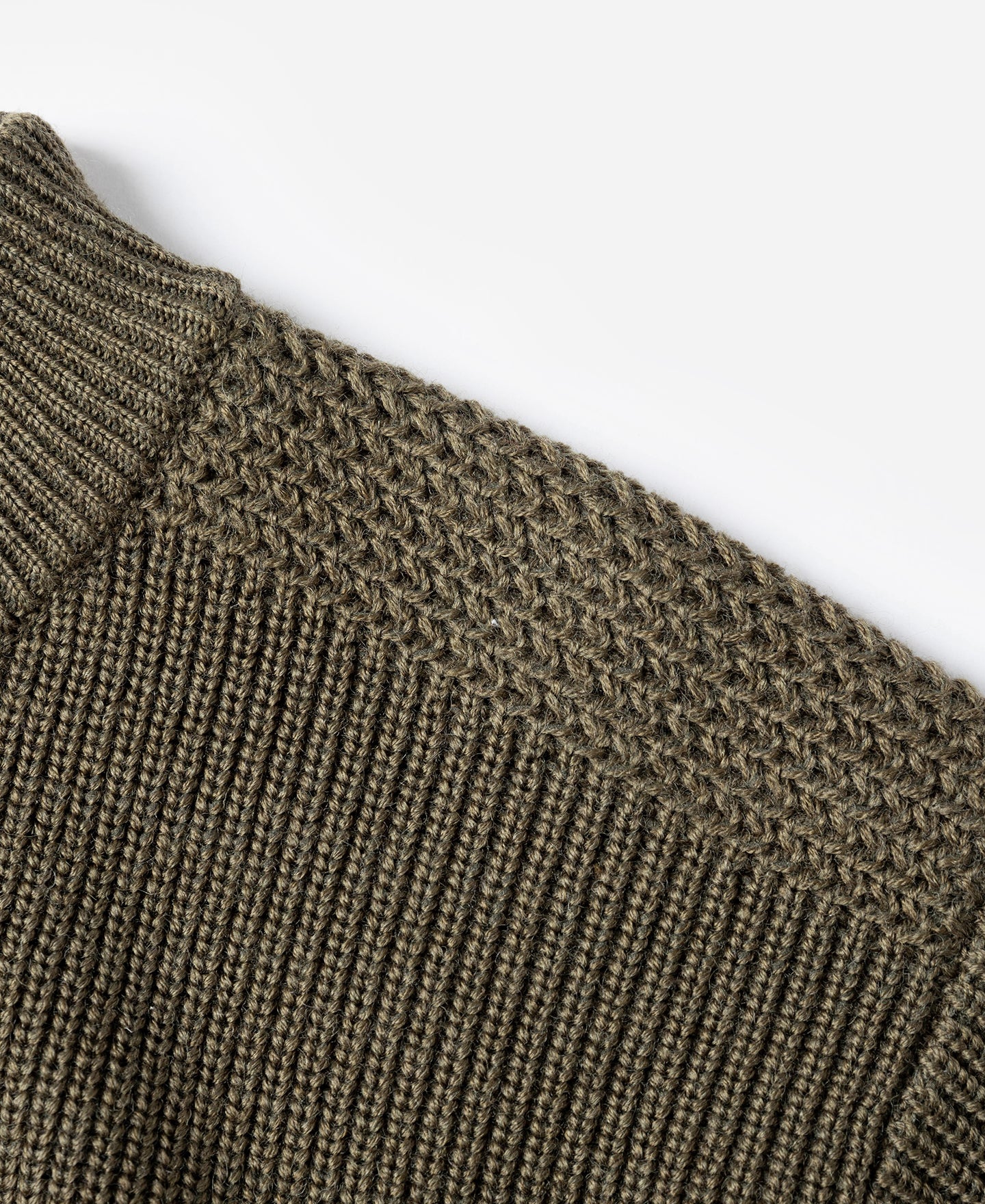 Pre-War Model USN Woolen Sweater - Olive - Image 11
