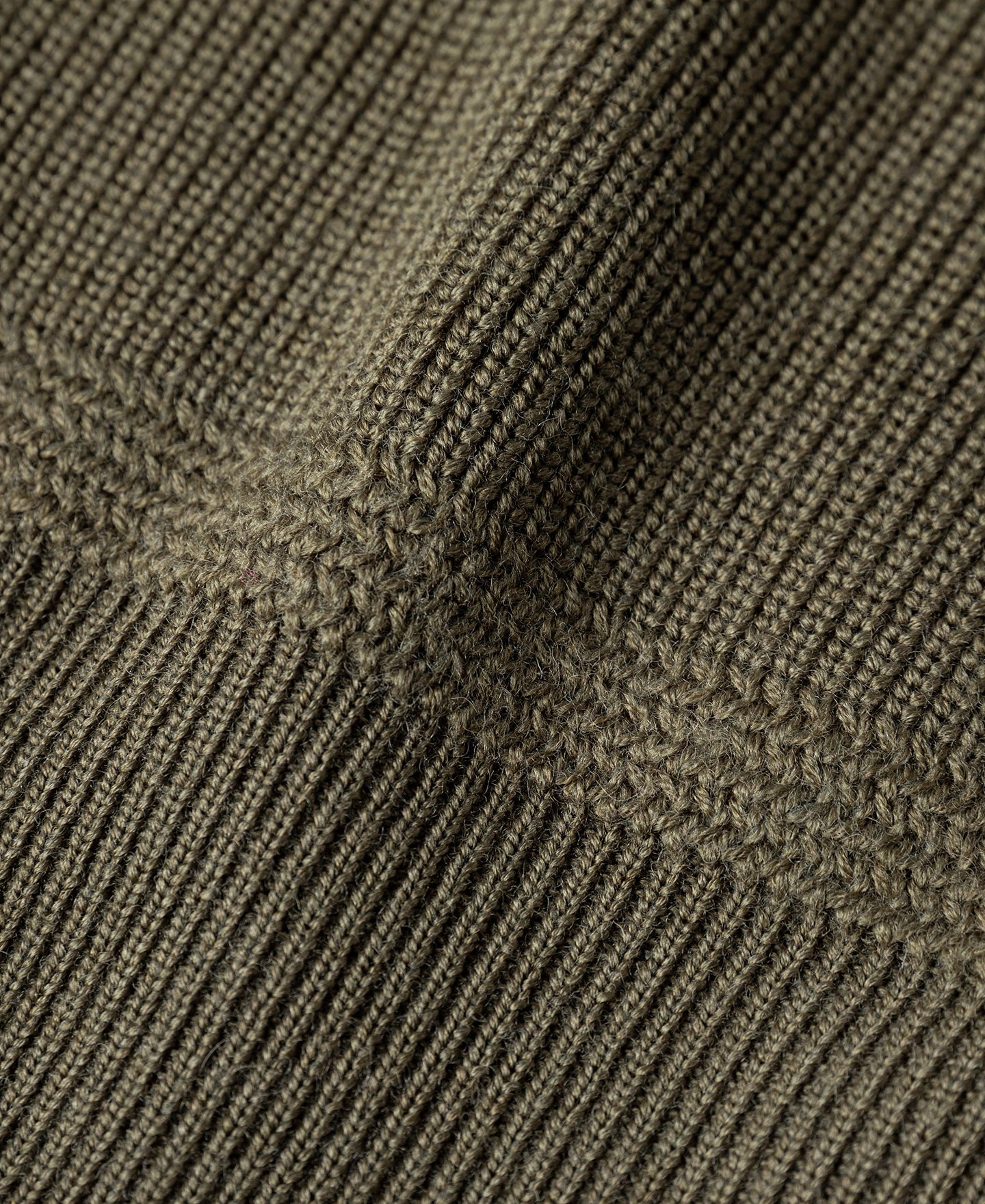 Pre-War Model USN Woolen Sweater - Olive - Image 12