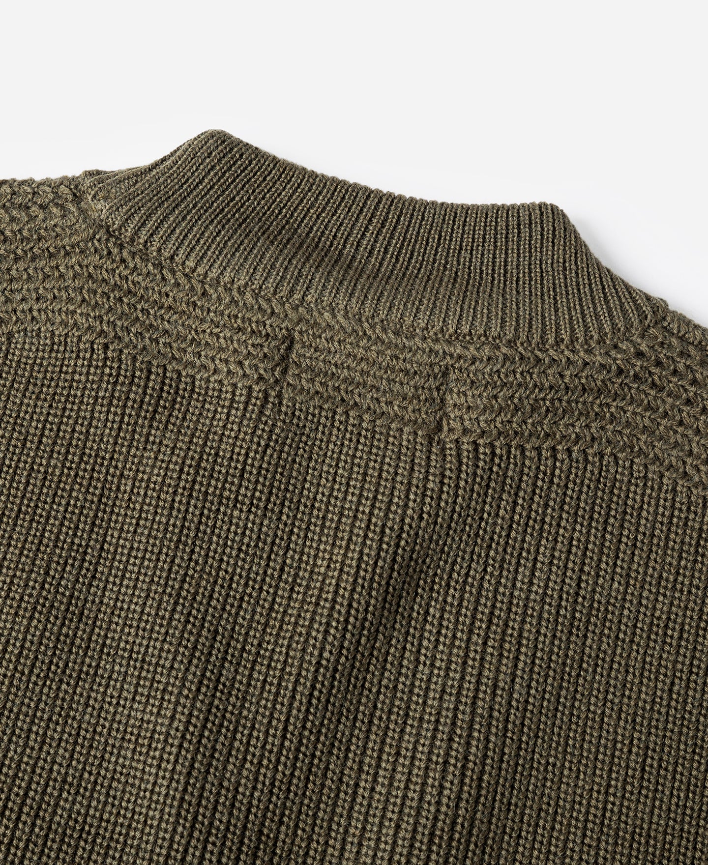 Pre-War Model USN Woolen Sweater - Olive - Image 14
