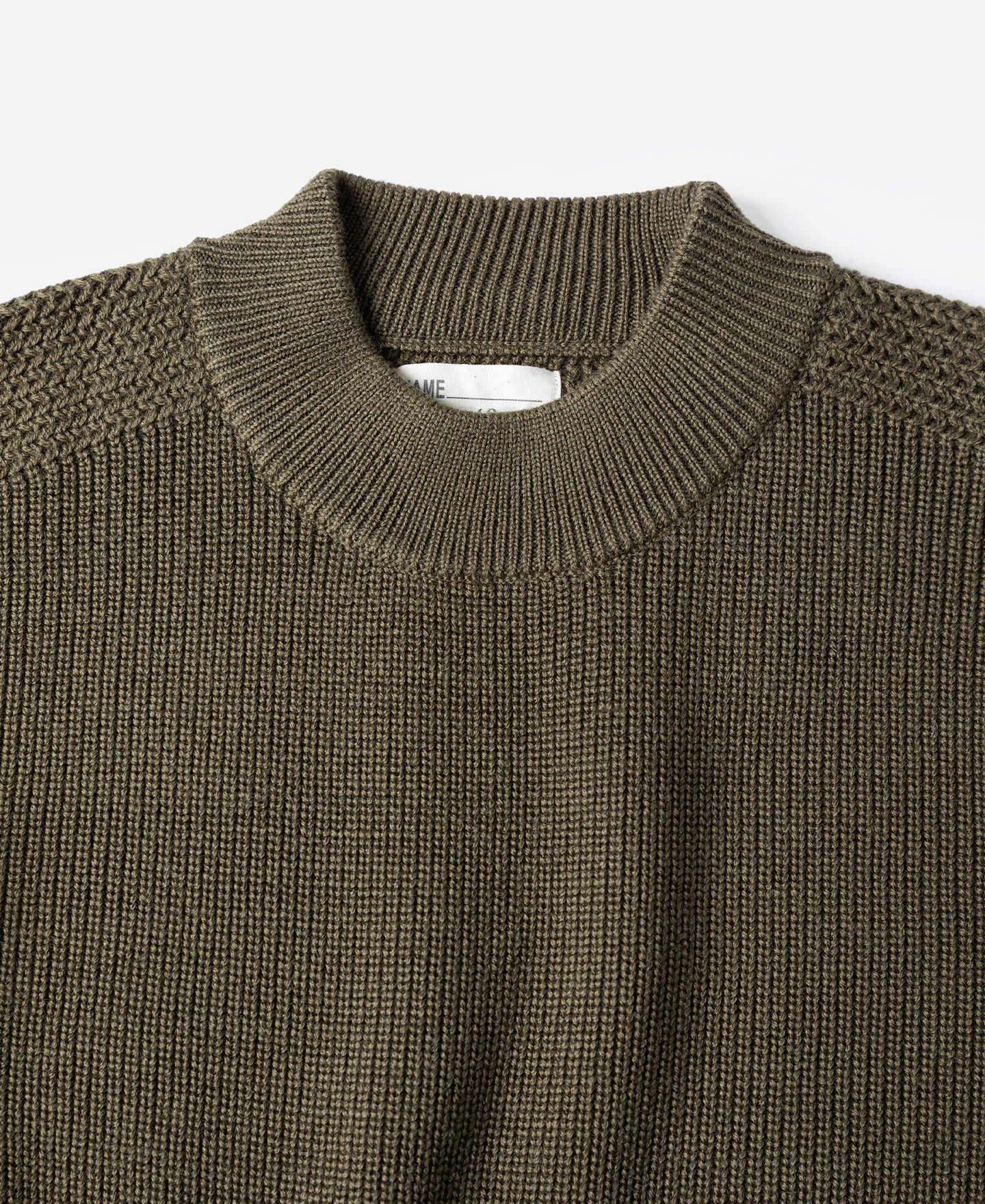 Pre-War Model USN Woolen Sweater - Olive - Image 9
