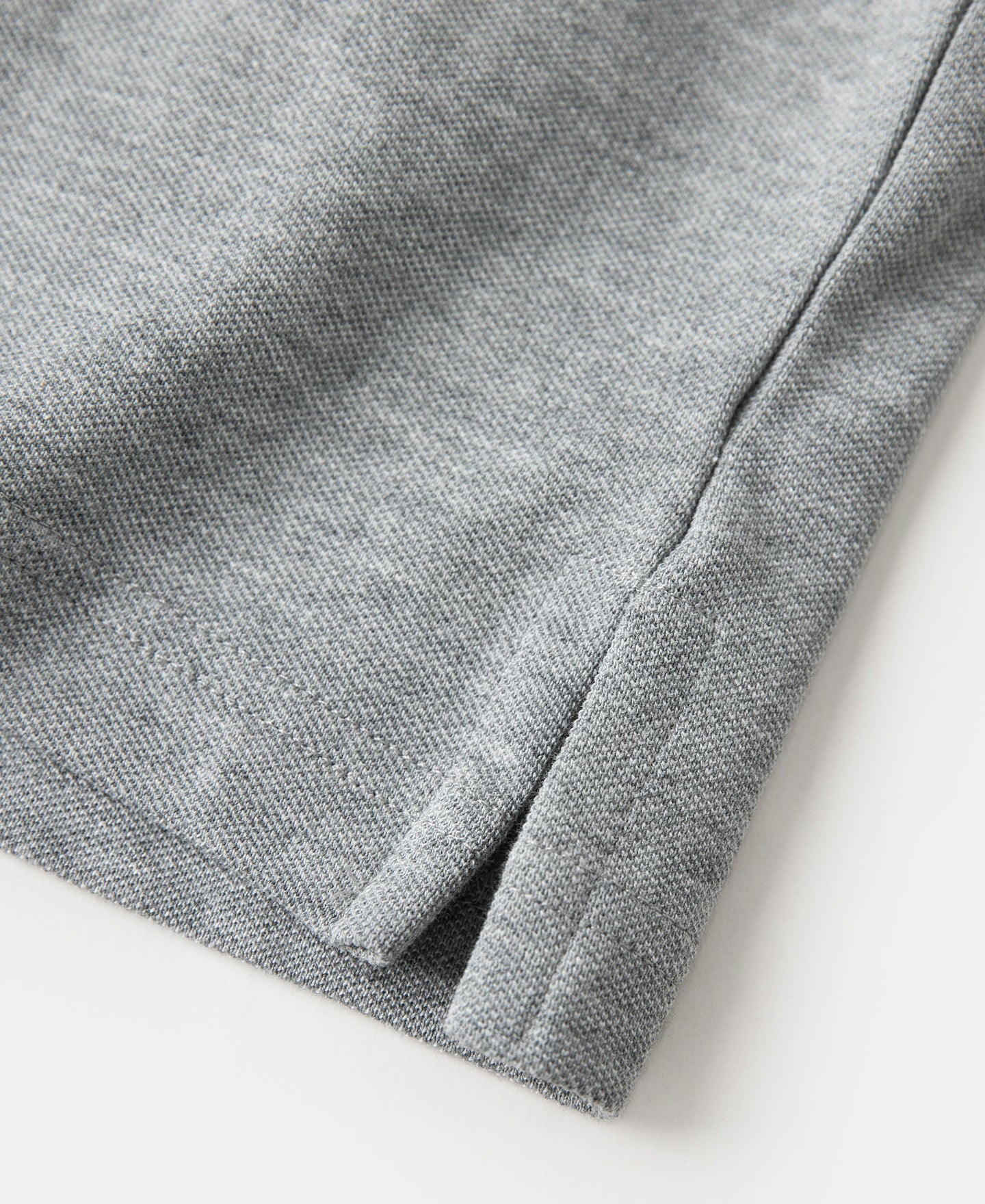 Raglan Sleeve Cotton-Piqué Polo Shirt - Gray - Image 11