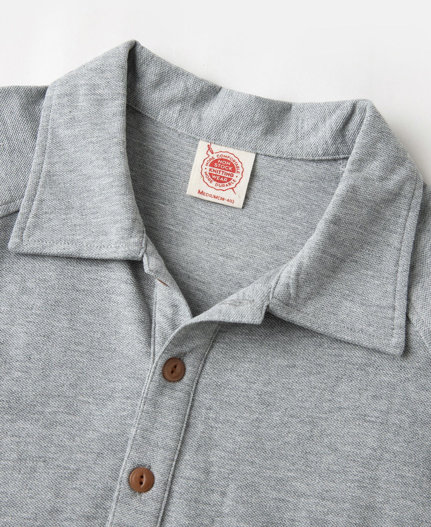 Raglan Sleeve Cotton-Piqué Polo Shirt - Gray - Image 6