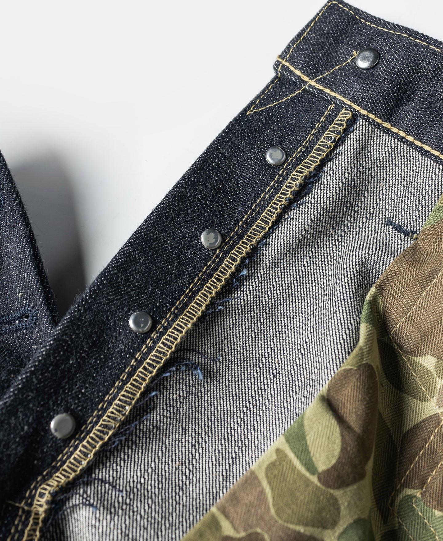 S801XX 1943 War Simplified Model Selvedge Denim Jeans - Image 10