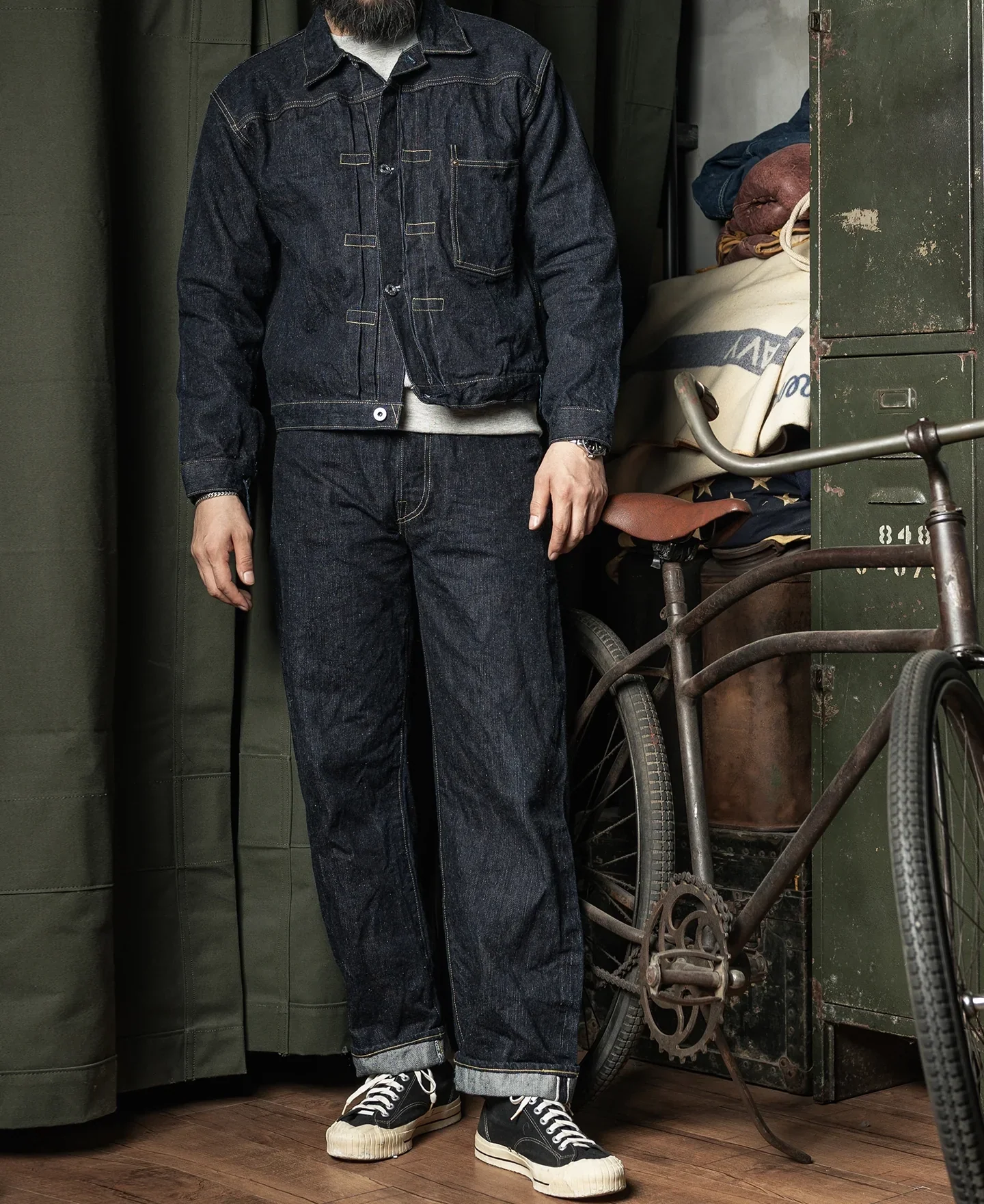 S801XX 1943 War Simplified Model Selvedge Denim Jeans - Image 5