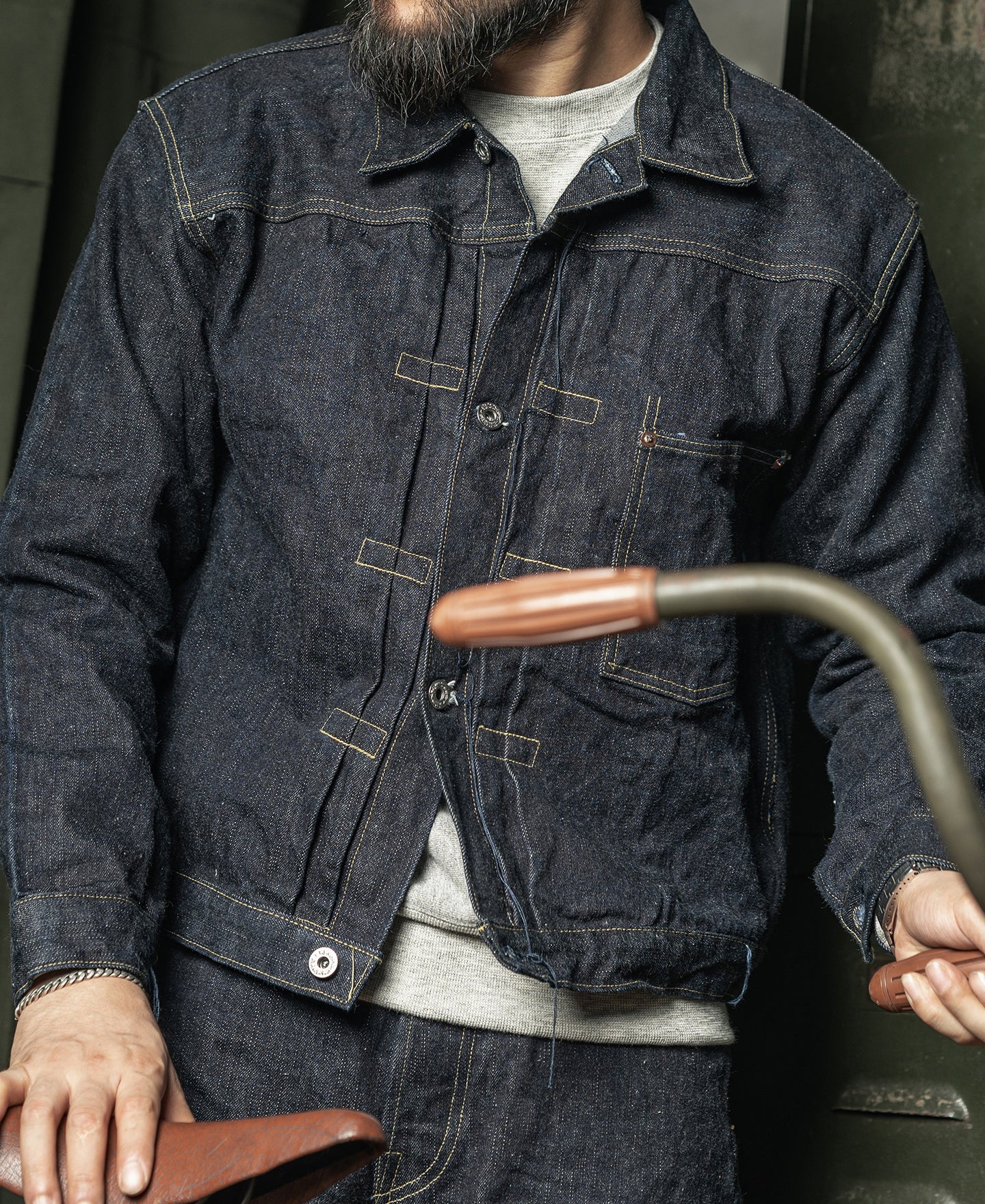 S806XX 1943 War Simplified Model 1st Selvedge Denim Jacket - Image 5
