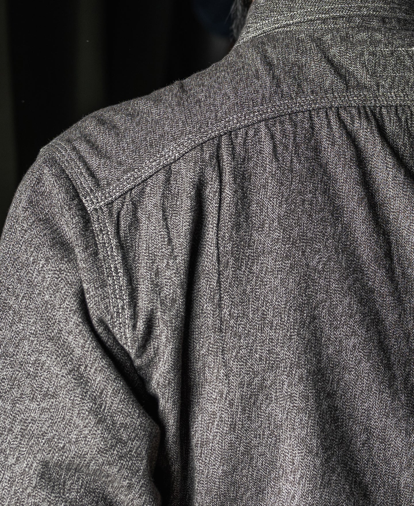 Salt & Pepper Bellows Pocket Work Shirt - Image 7