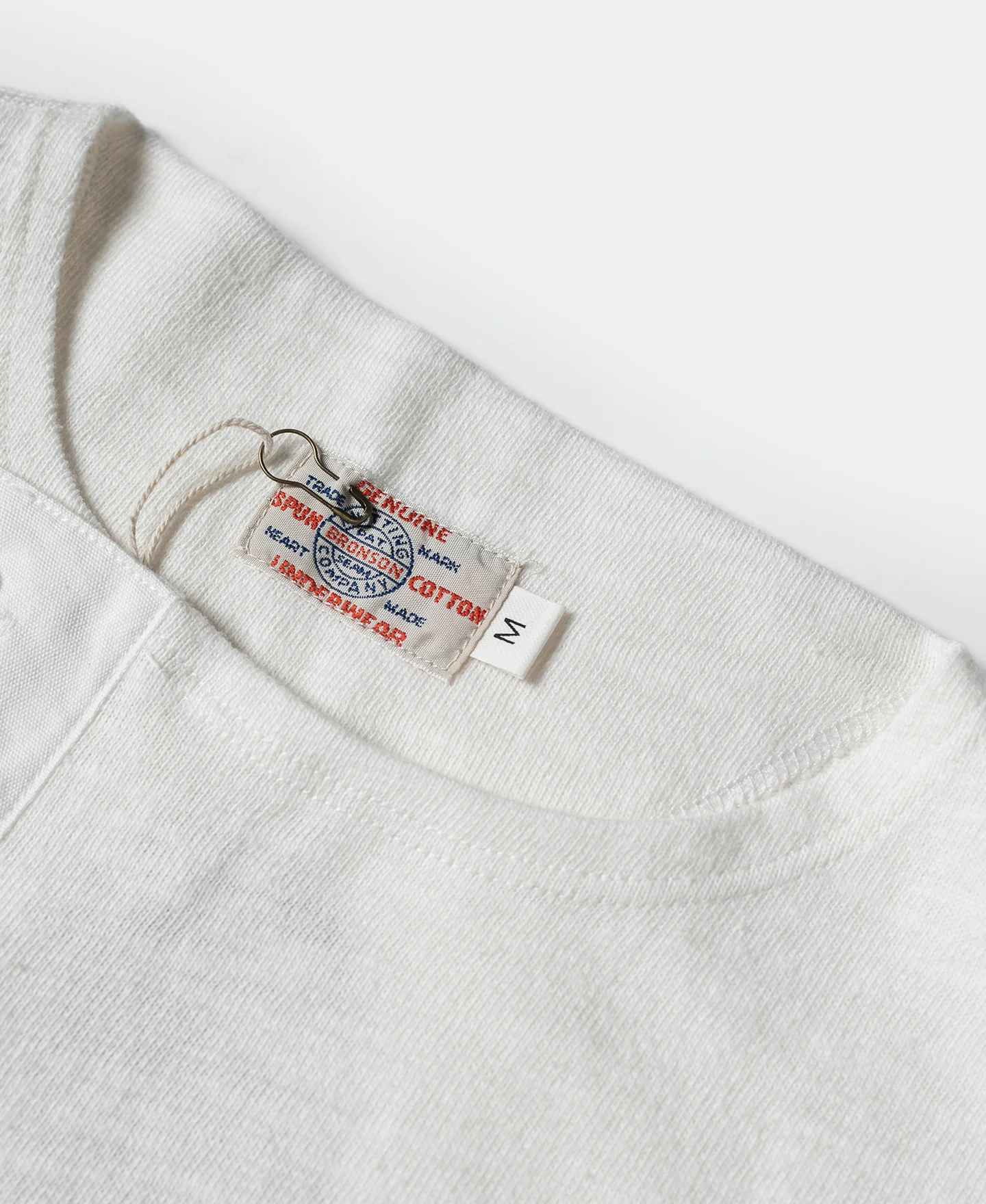 Side Closing Short Sleeve Henley T-Shirt - White - Image 6