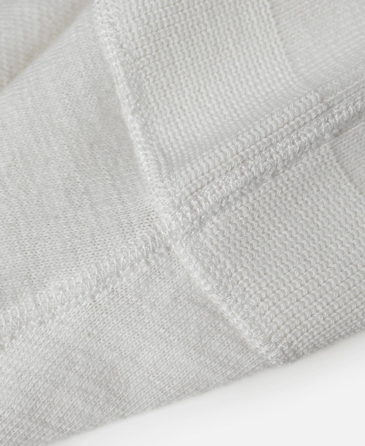 Side Closing Short Sleeve Henley T-Shirt - White - Image 9
