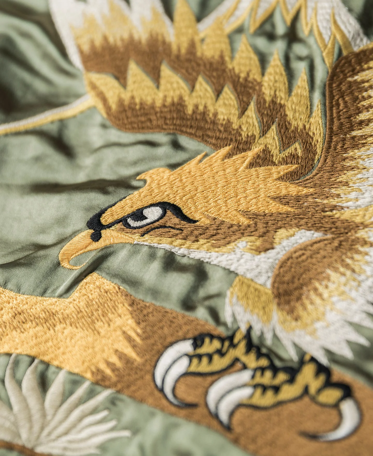 1950s Reversible Acetate Souvenir Jacket - Falcon × Tiger - Image 17