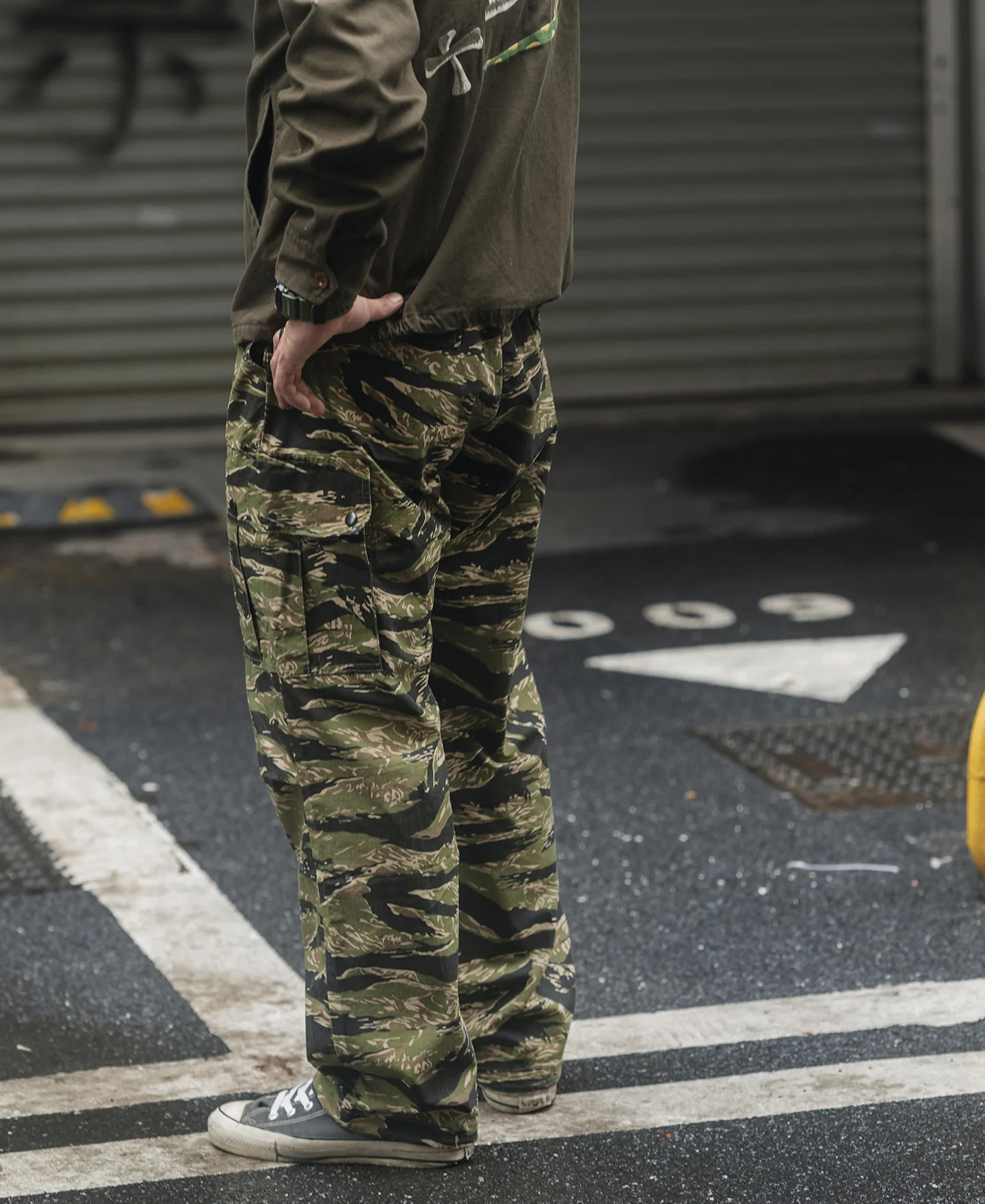 Tiger Stripe Camo Tropical Jungle Fatigue Pants - Image 4