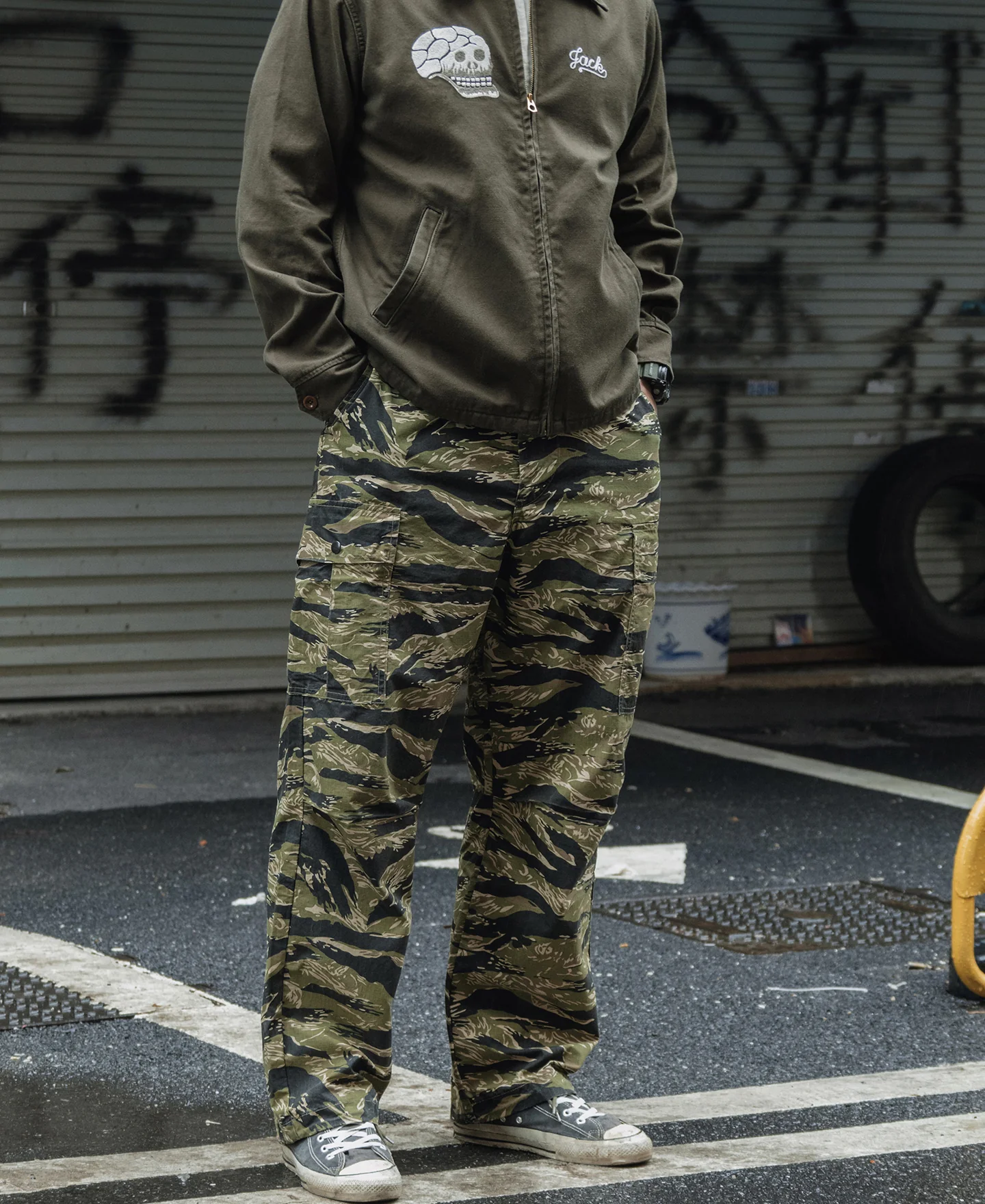 Tiger Stripe Camo Tropical Jungle Fatigue Pants - Image 5