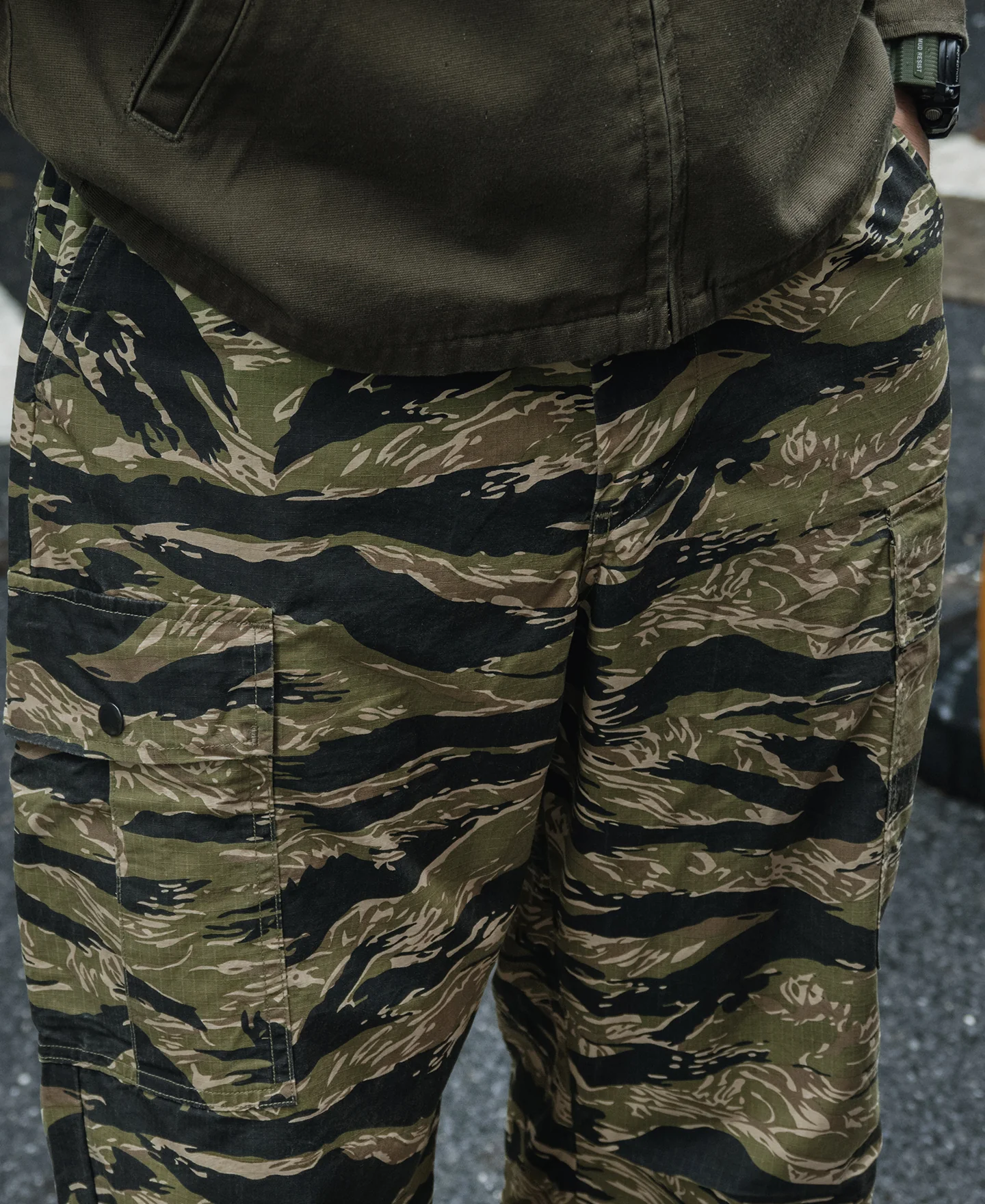 Tiger Stripe Camo Tropical Jungle Fatigue Pants - Image 6