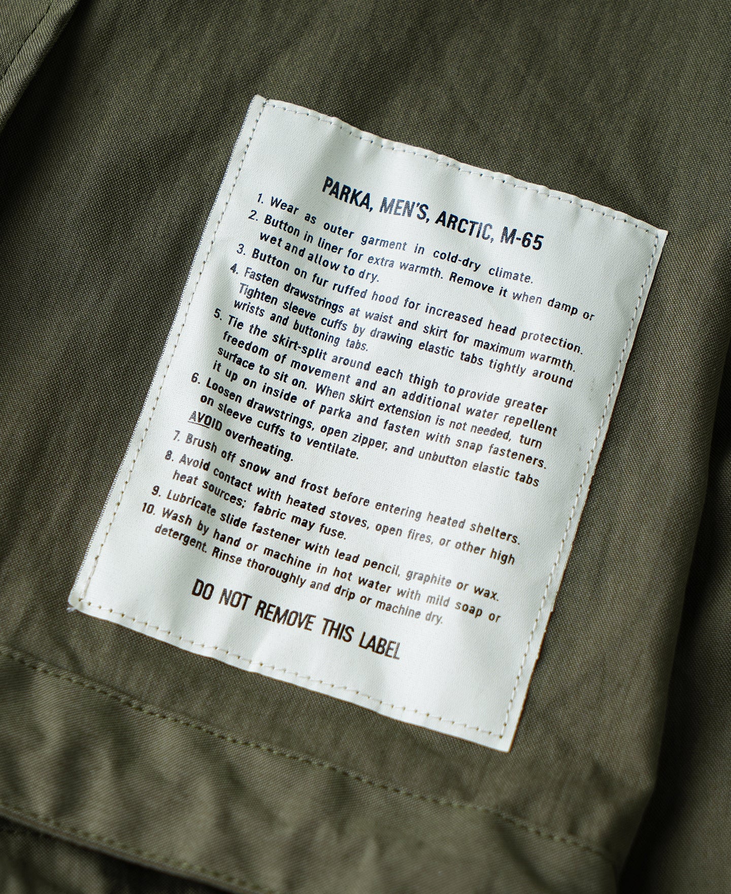 U.S. Army M-65 Parka - Experimental Sample Type - Image 39
