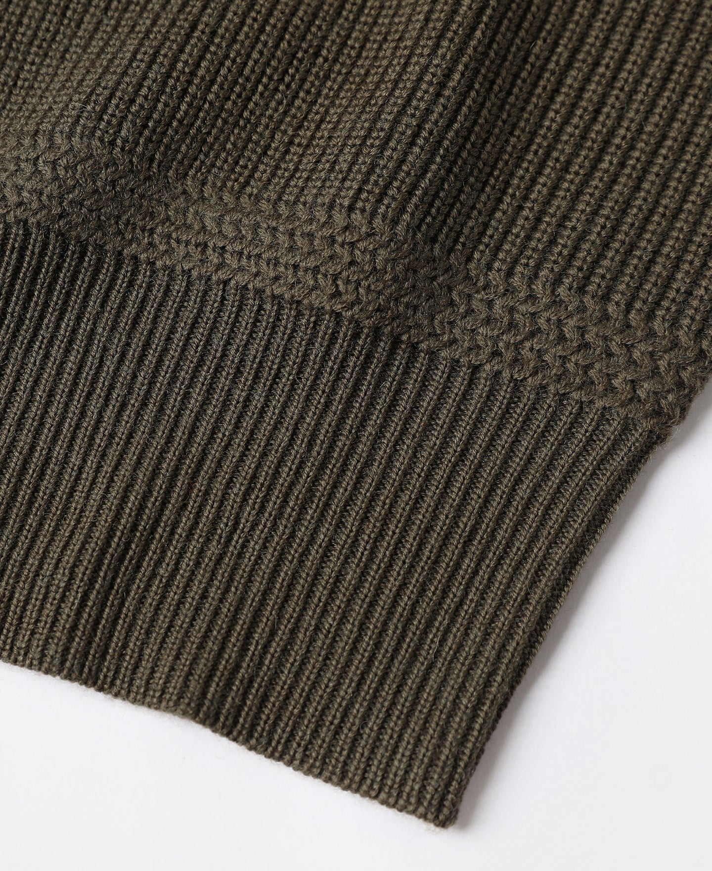 US Army High Neck Wool Sweater - Olive - Image 12