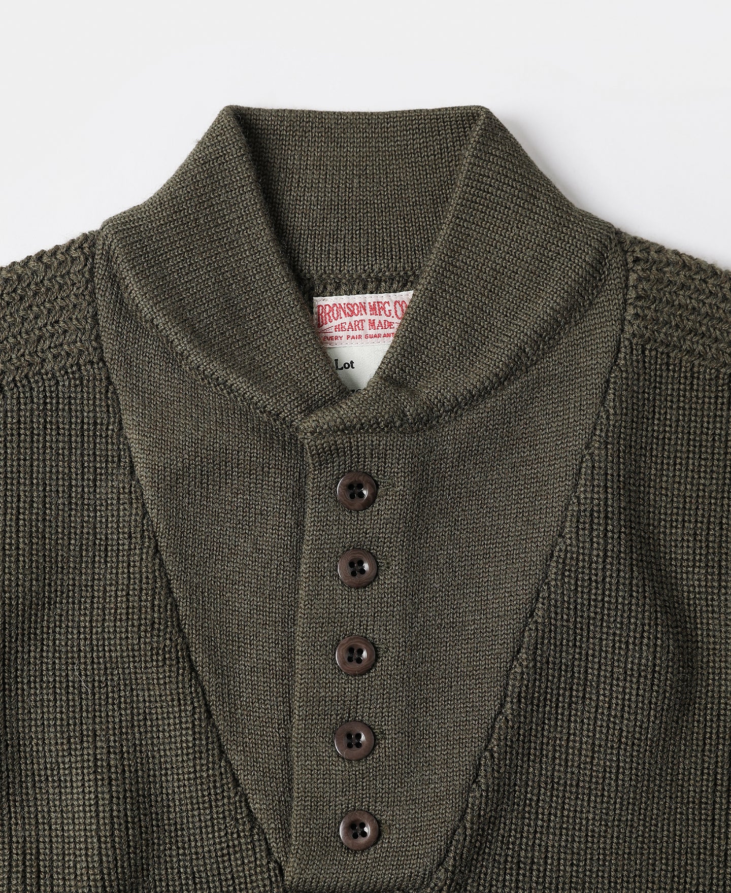 US Army High Neck Wool Sweater - Olive - Image 8