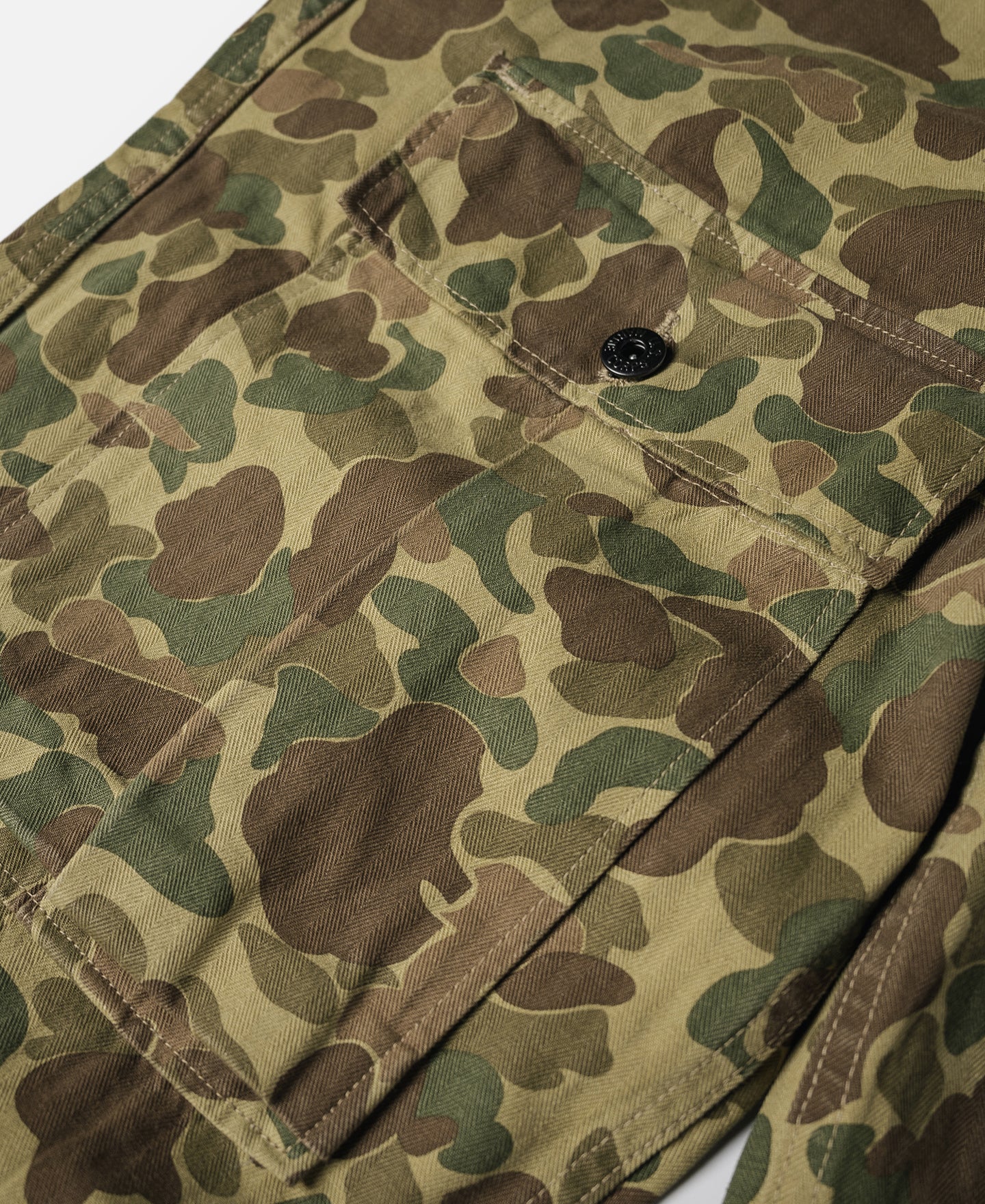 US Army M-1943 Herringbone Cotton Camouflage Pants (Modified) - Image 14