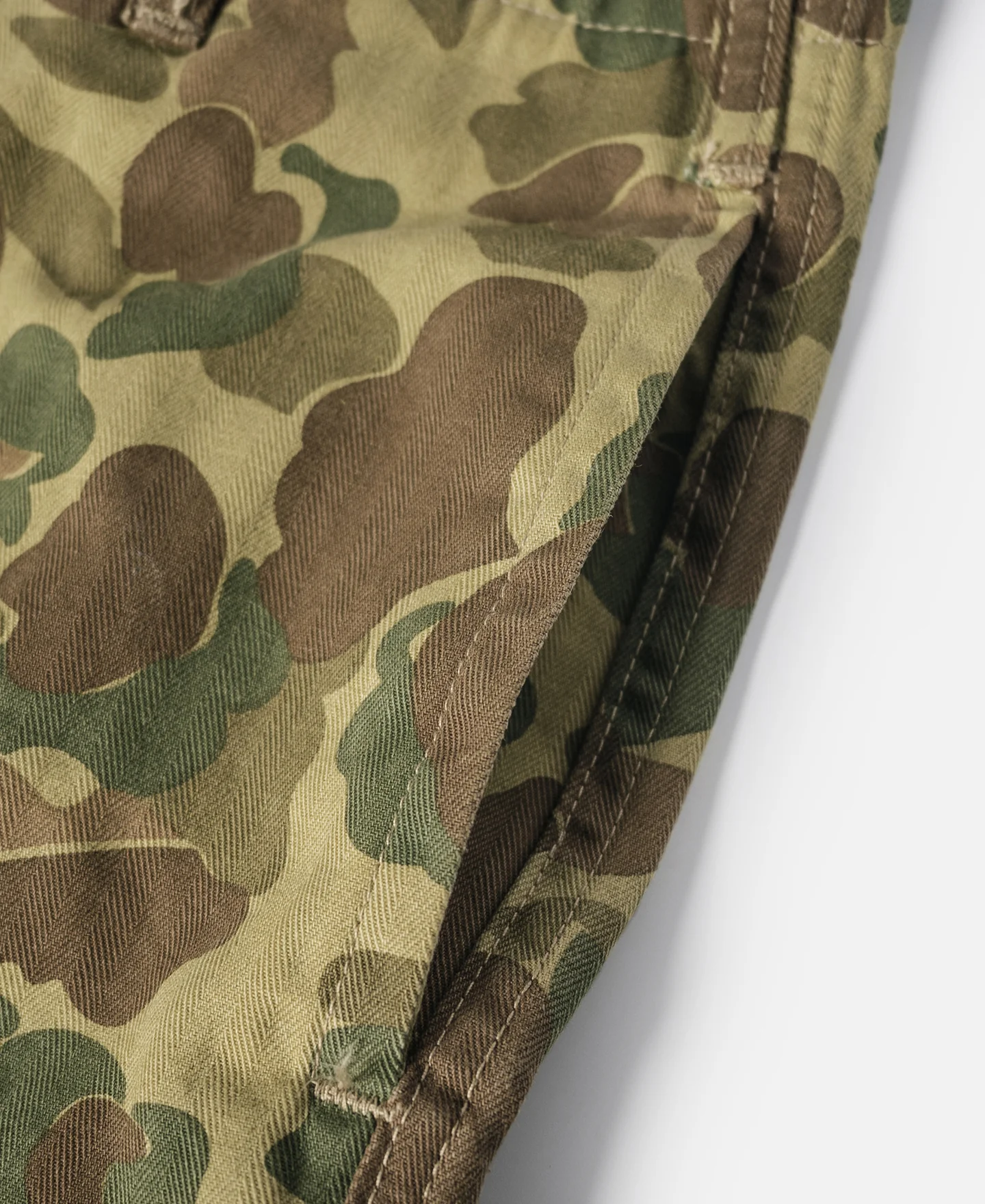 US Army M-1943 Herringbone Cotton Camouflage Pants (Modified) - Image 16