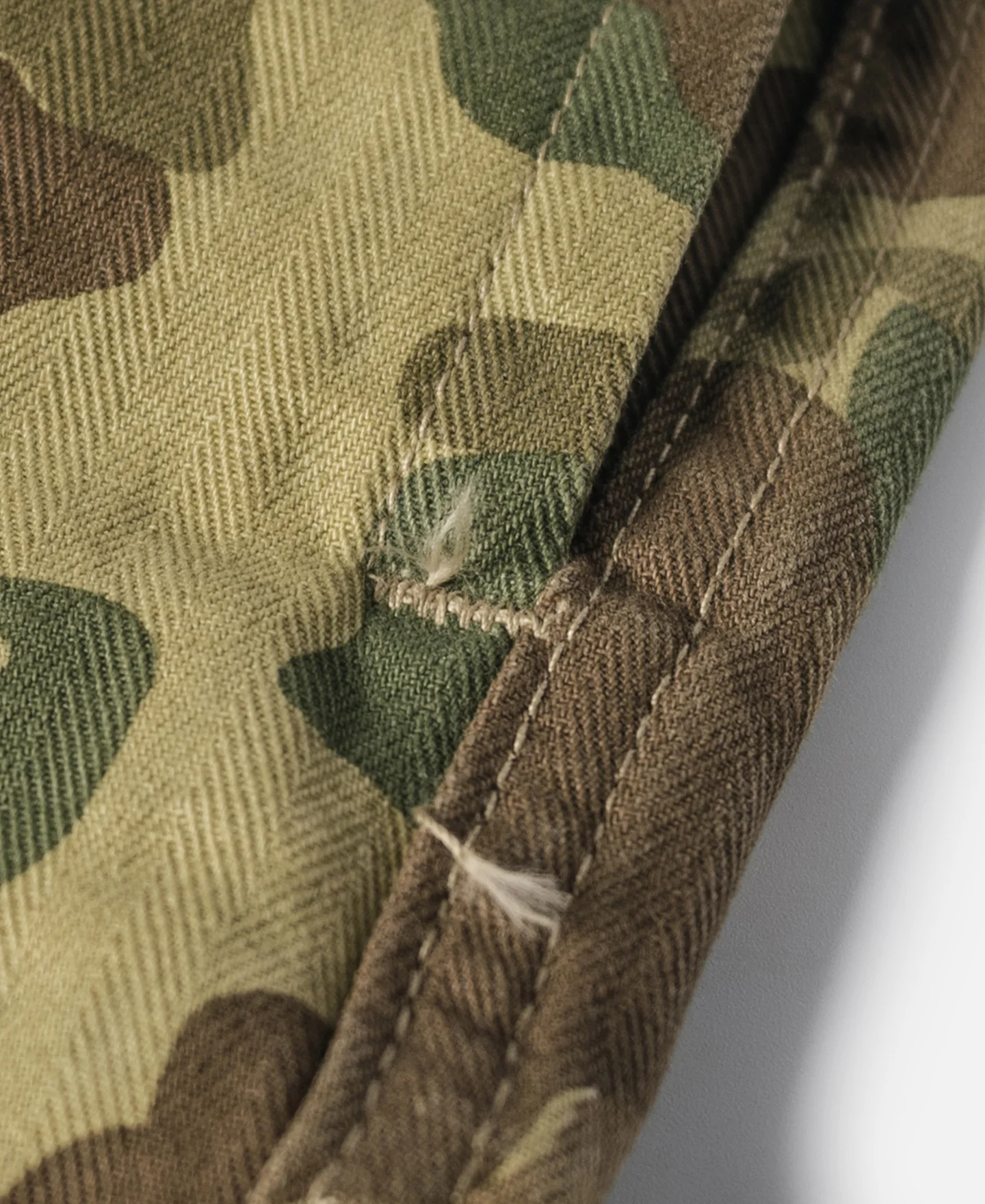 US Army M-1943 Herringbone Cotton Camouflage Pants (Modified) - Image 17